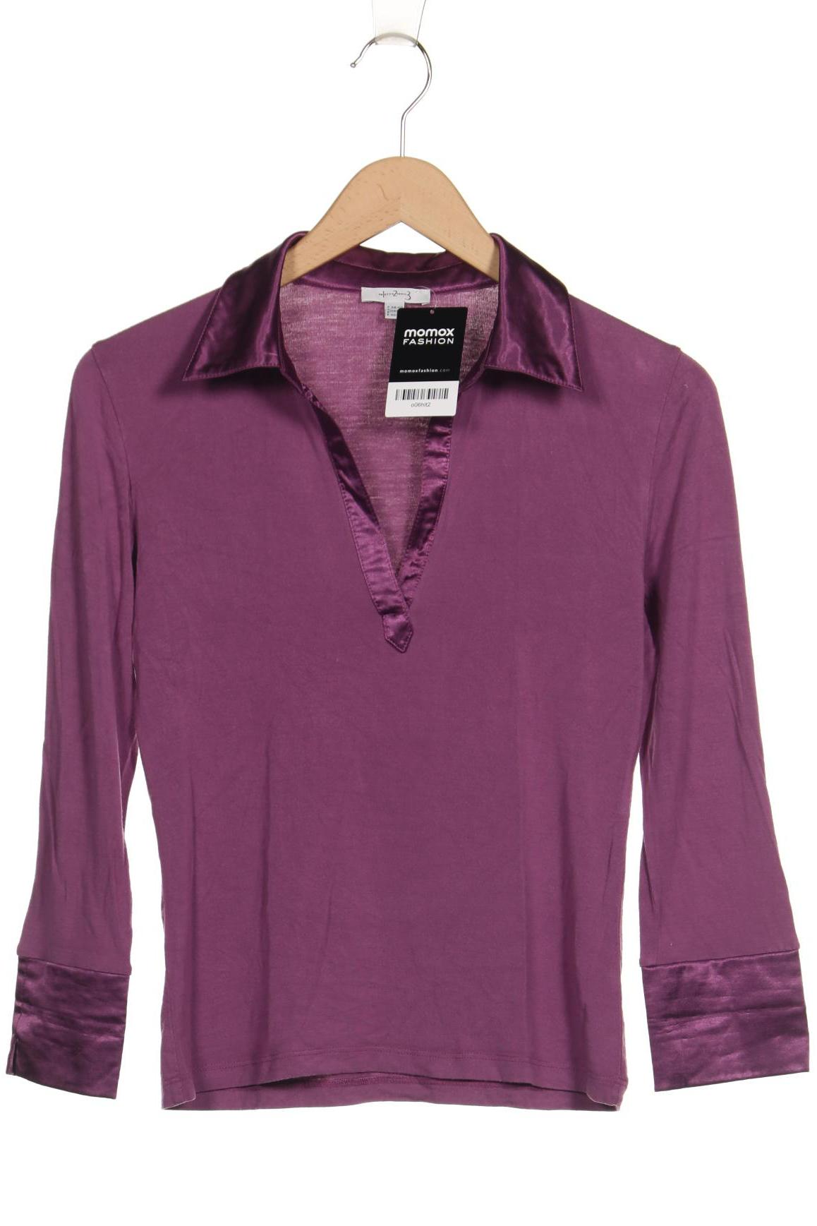 

1 2 3 Paris Damen Langarmshirt, flieder, Gr. 36