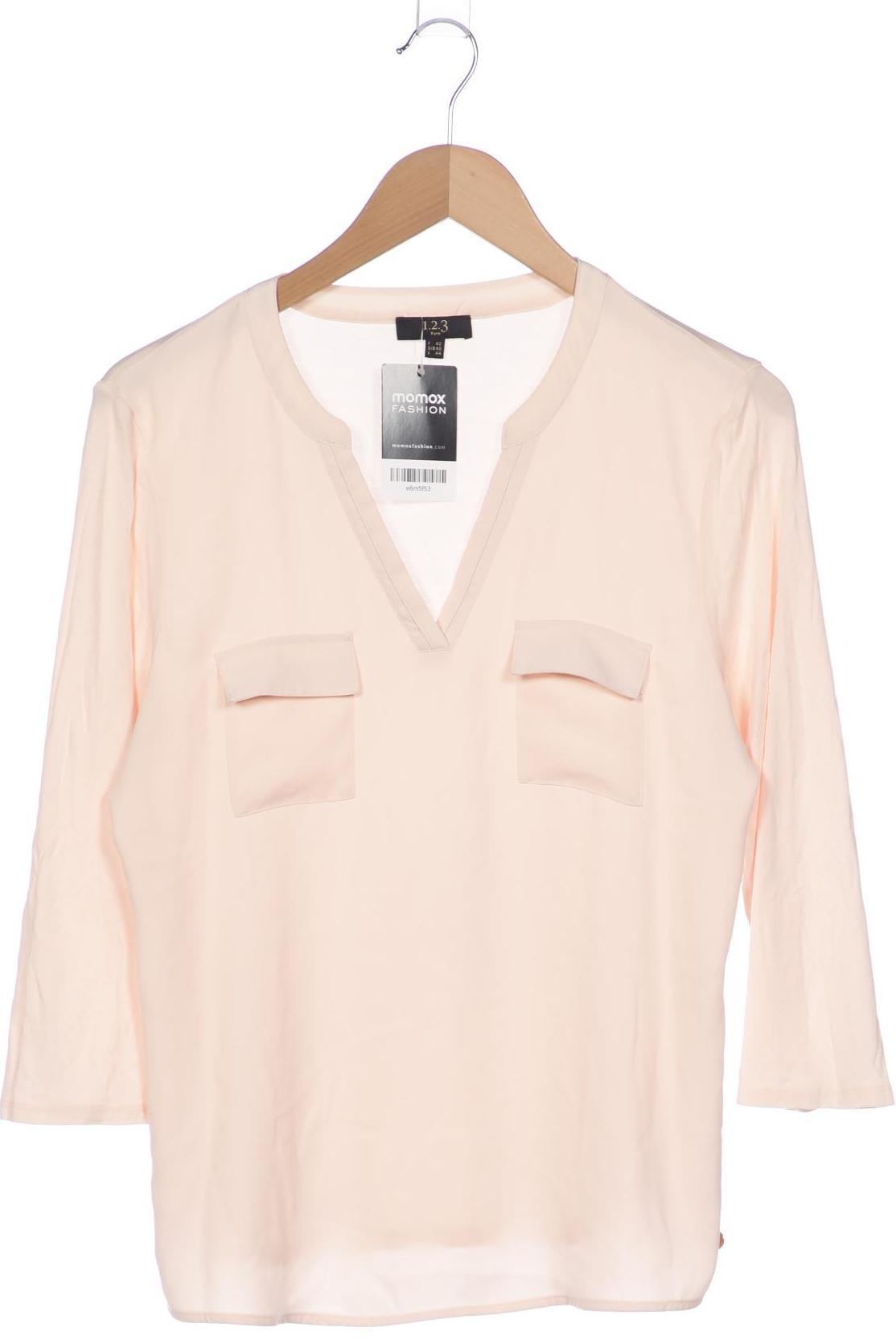 

1 2 3 Paris Damen Langarmshirt, beige, Gr. 40