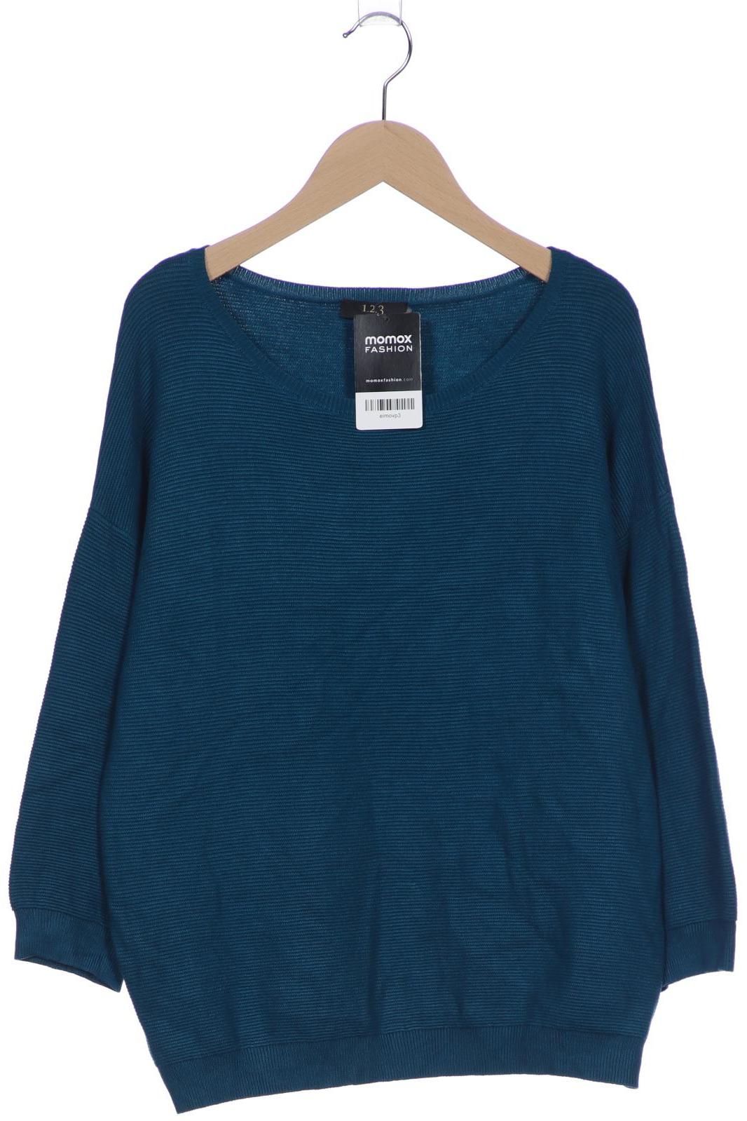 

1 2 3 Paris Damen Pullover, blau, Gr. 36