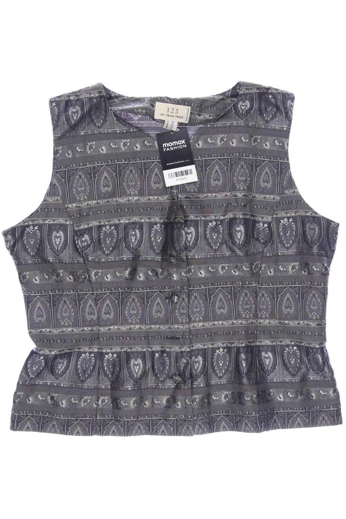 

1 2 3 Paris Damen Weste, grau