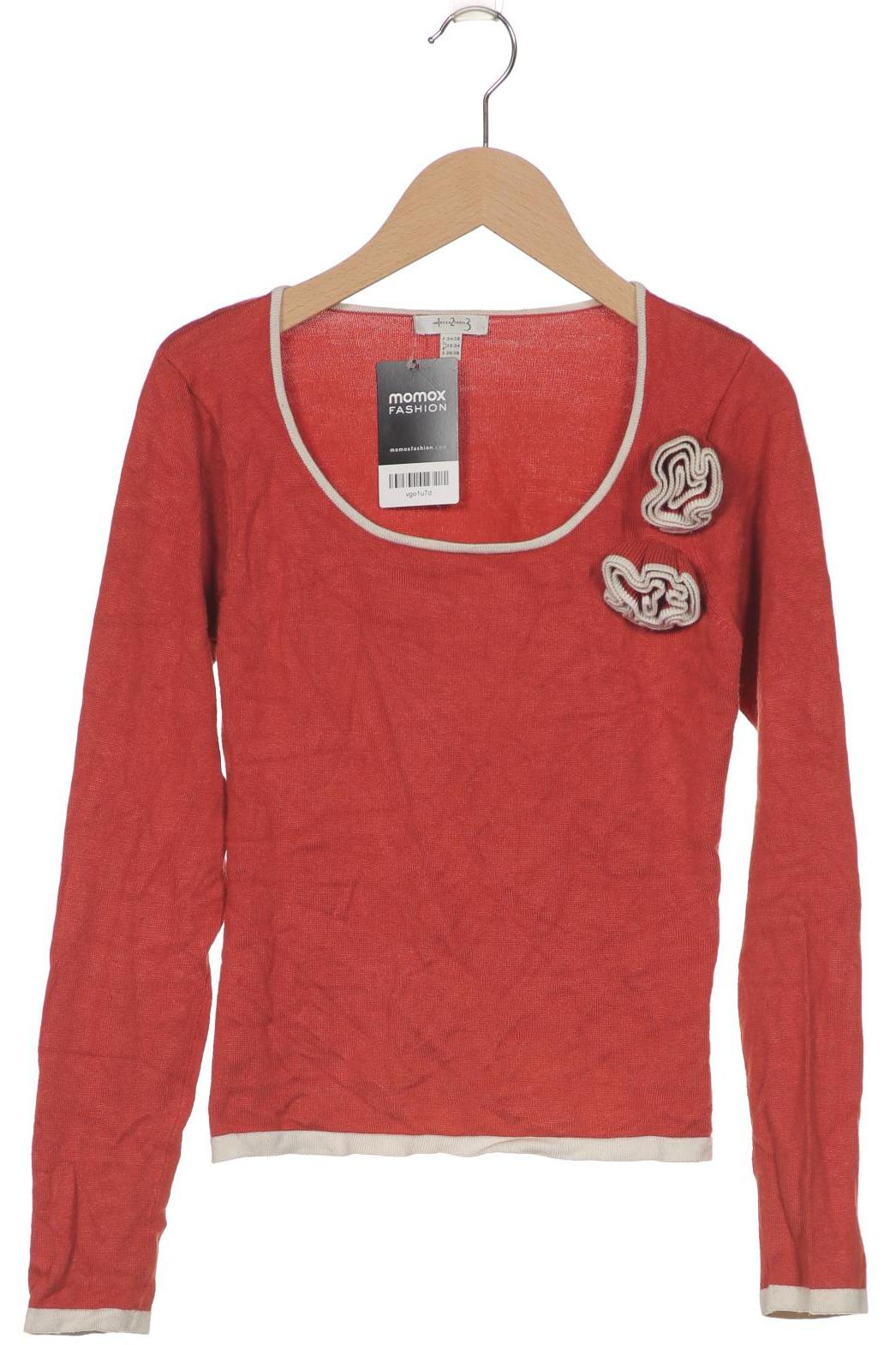 

1 2 3 Paris Damen Pullover, rot