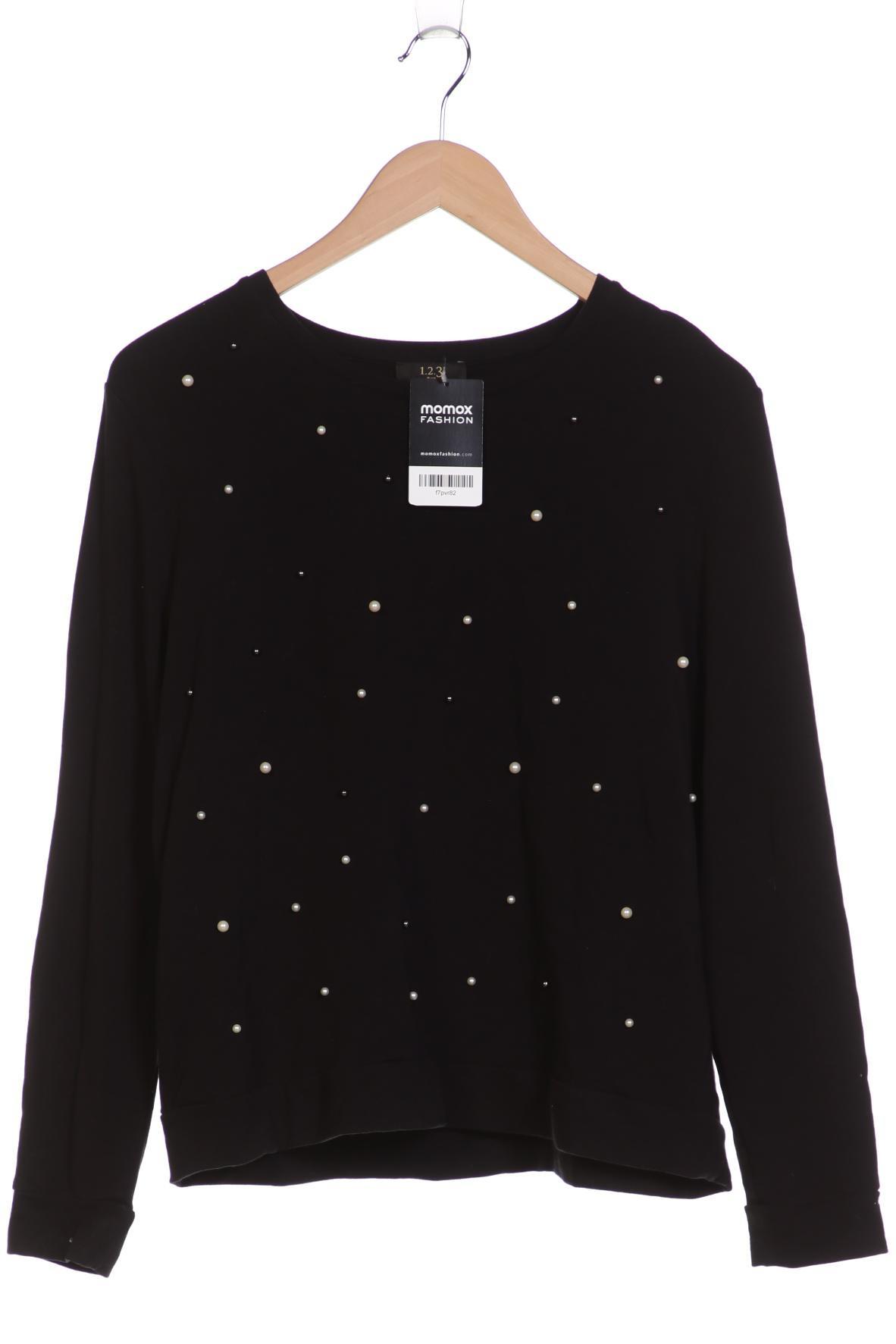 

1 2 3 Paris Damen Sweatshirt, schwarz, Gr. 42