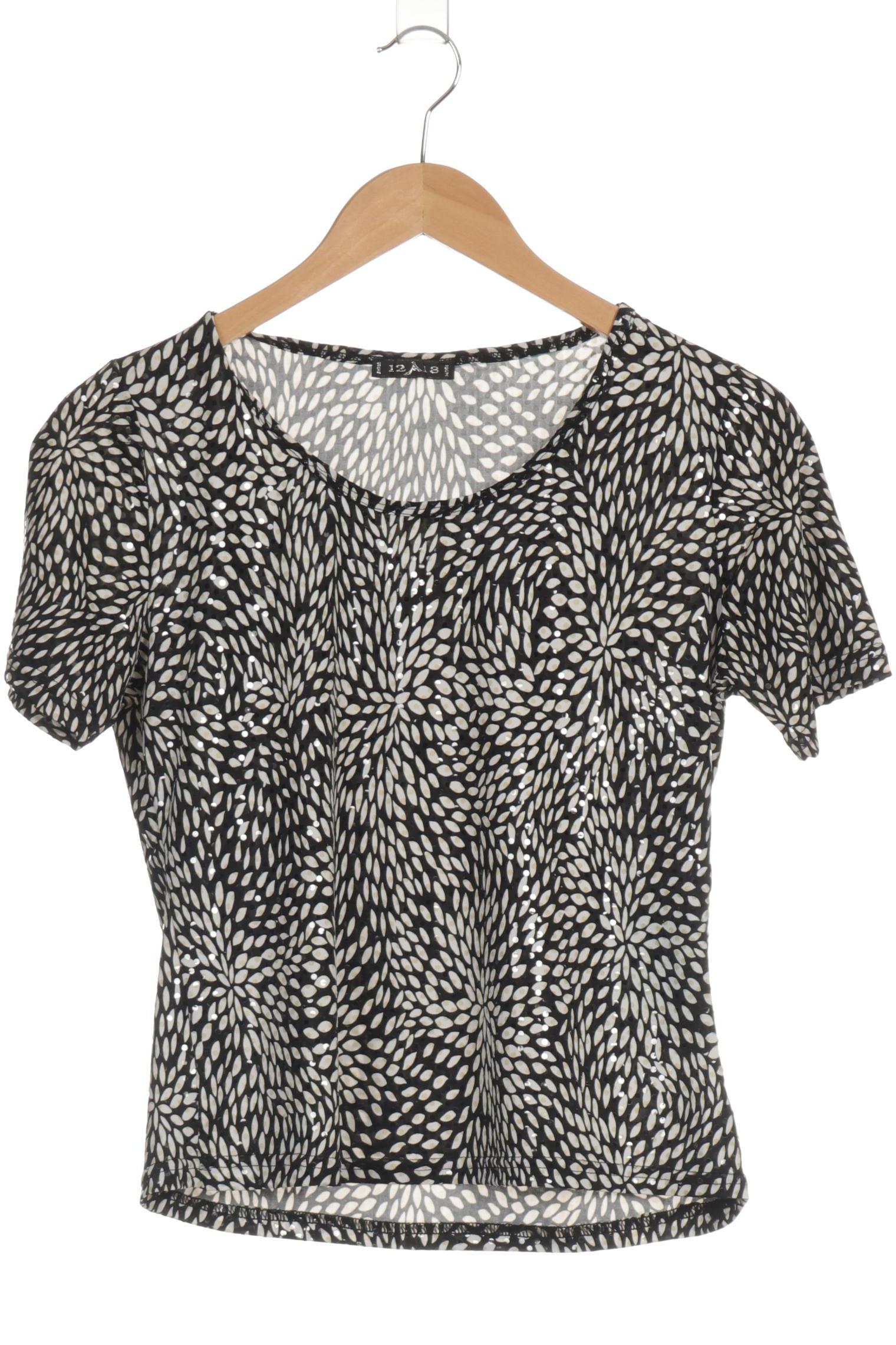 

1 2 3 Paris Damen T-Shirt, schwarz, Gr. 38