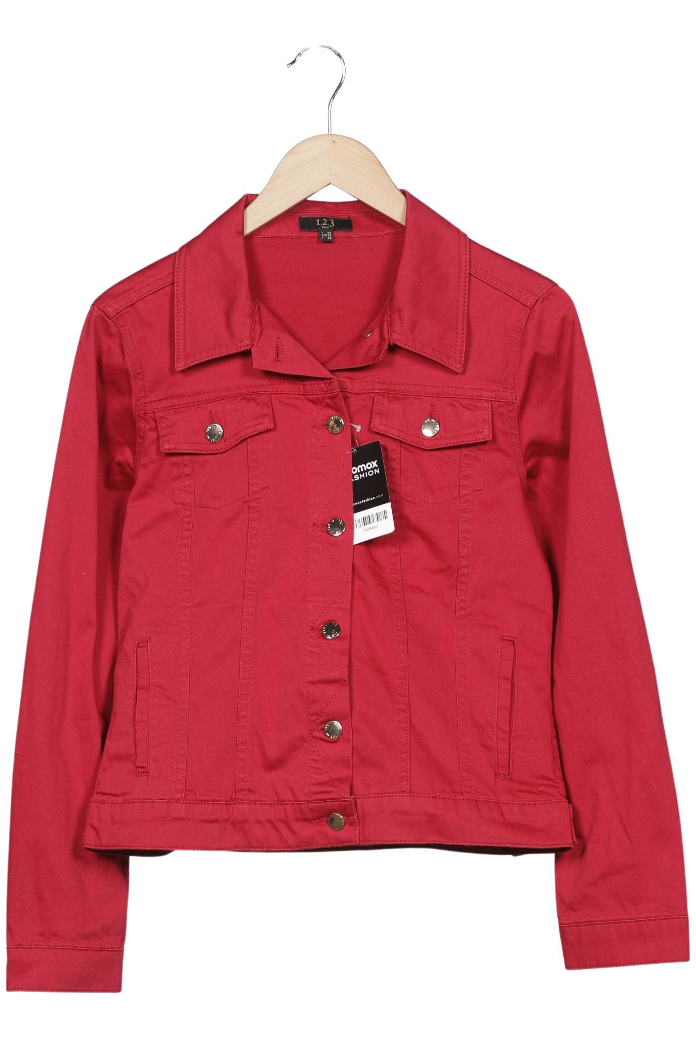 

1 2 3 Paris Damen Jacke, rot, Gr. 38