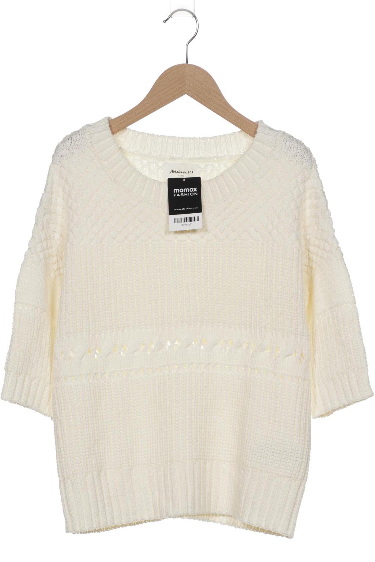 

1 2 3 Paris Damen Pullover, cremeweiß, Gr. 36