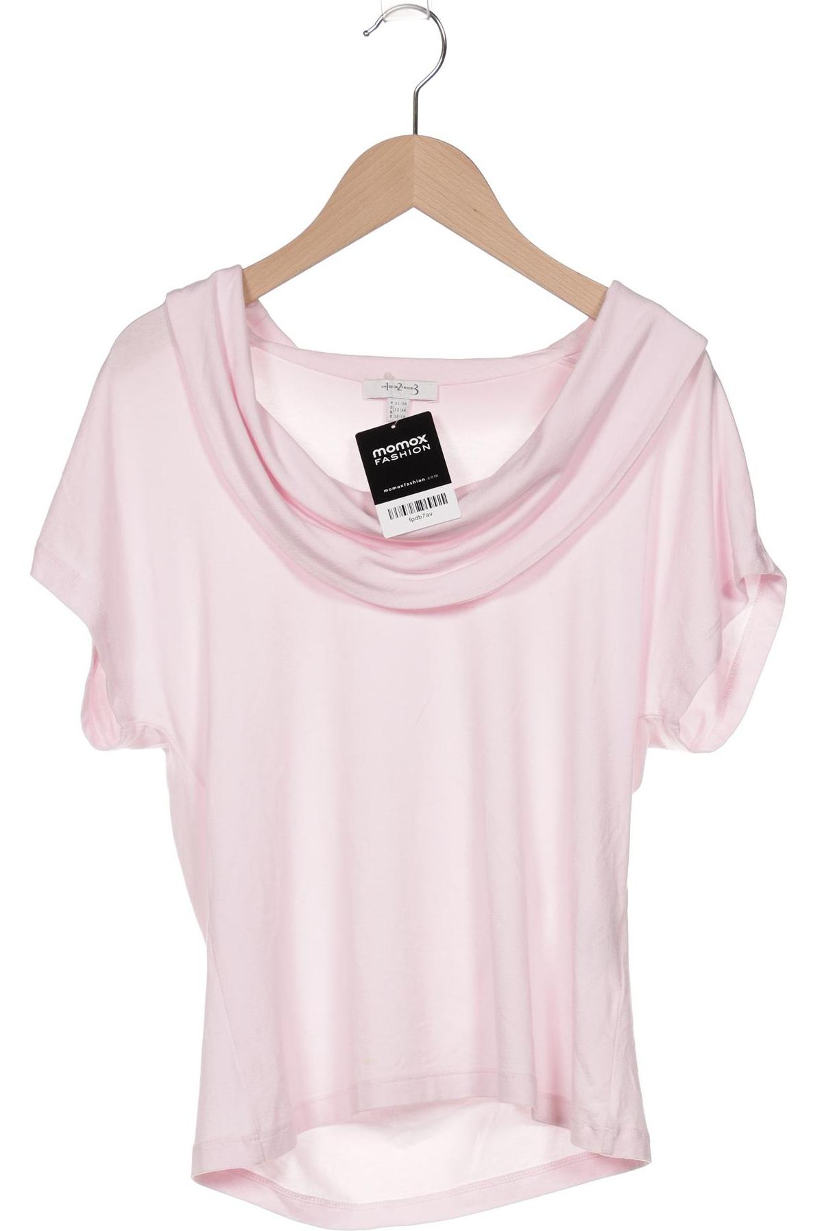 

1 2 3 Paris Damen T-Shirt, pink, Gr. 32