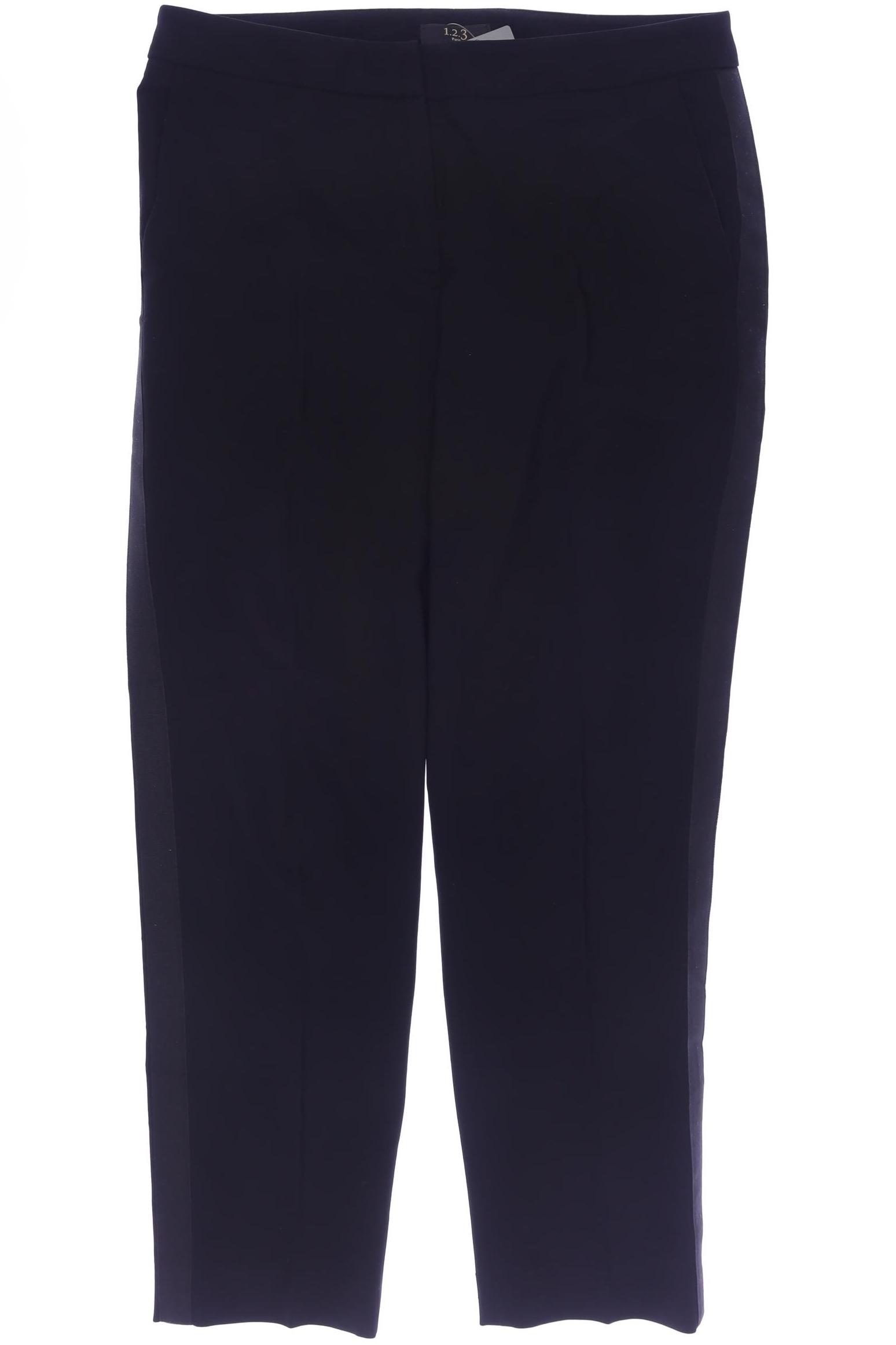 

1 2 3 Paris Damen Stoffhose, schwarz, Gr. 36