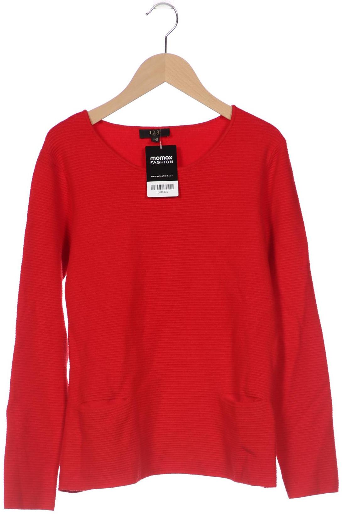 

1 2 3 Paris Damen Pullover, rot