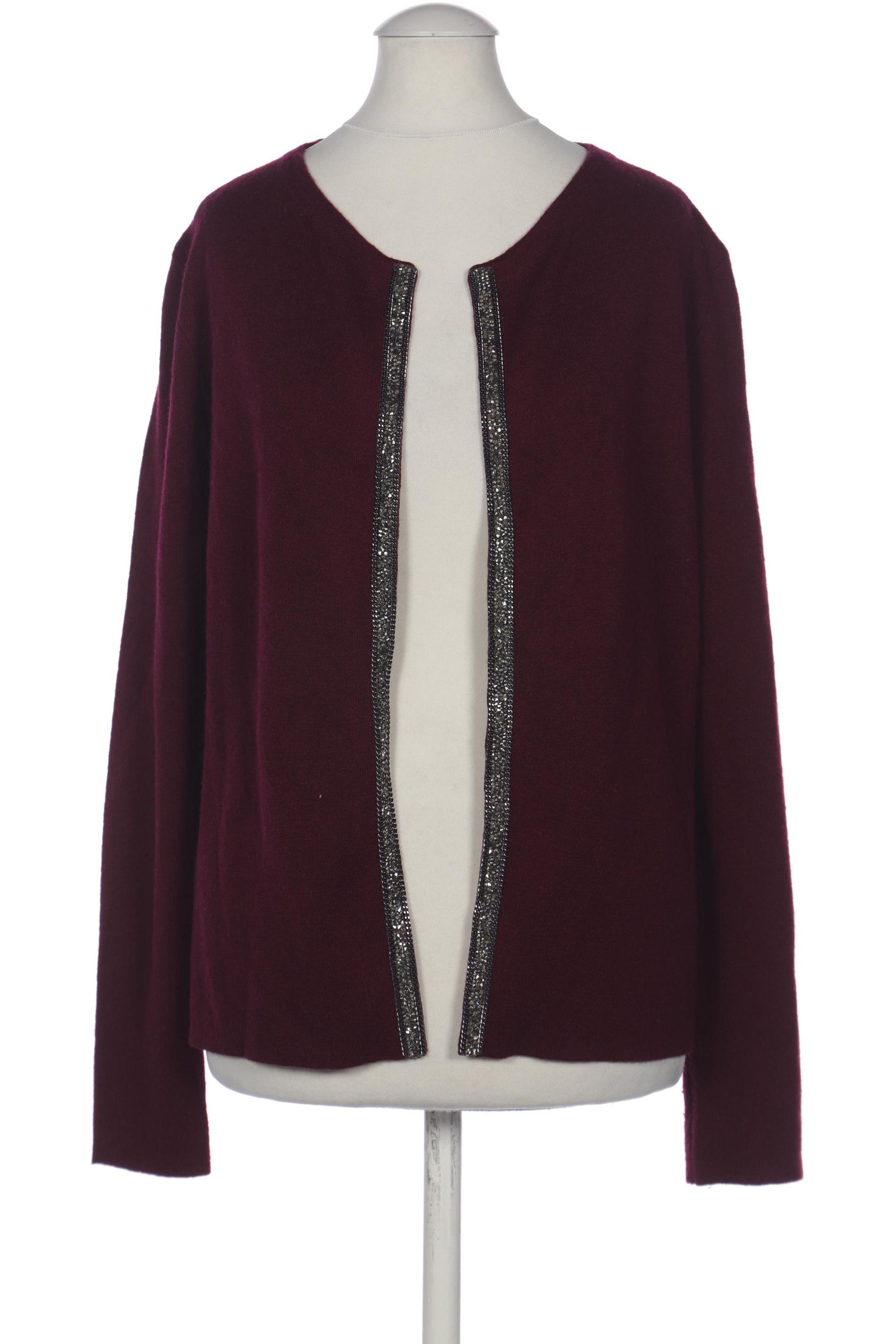 

1 2 3 Paris Damen Strickjacke, bordeaux, Gr. 34