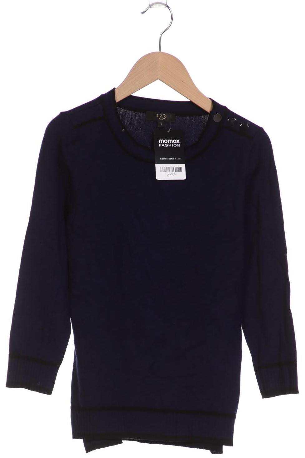 

1 2 3 Paris Damen Pullover, marineblau, Gr. 36