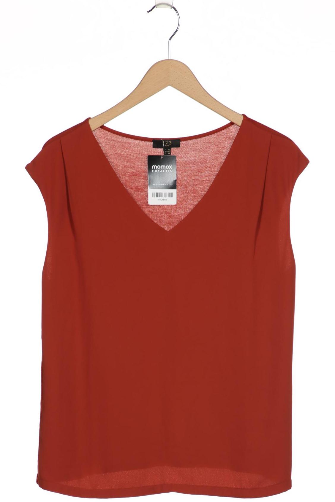 

1 2 3 Paris Damen T-Shirt, orange, Gr. 40