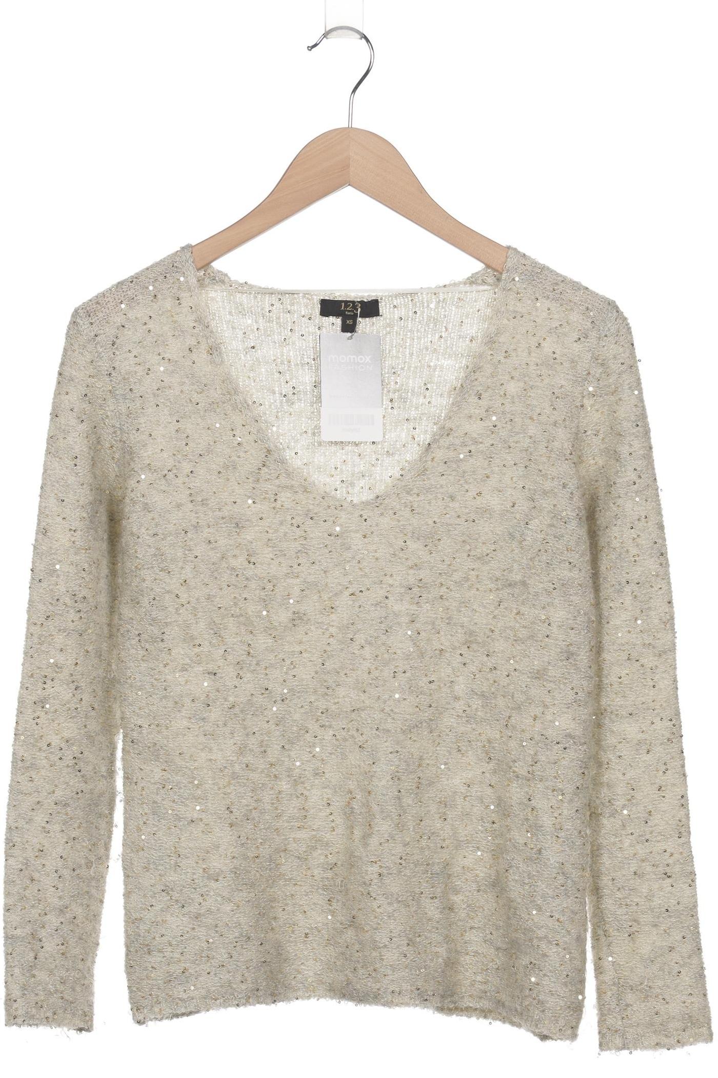 

1 2 3 Paris Damen Pullover, beige, Gr. 34