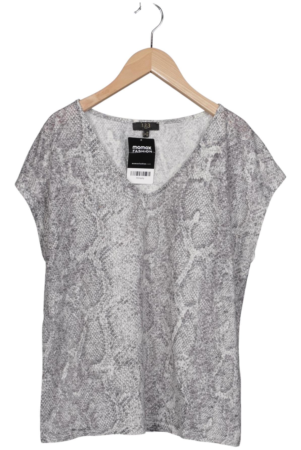 

1 2 3 Paris Damen T-Shirt, grau, Gr. 42