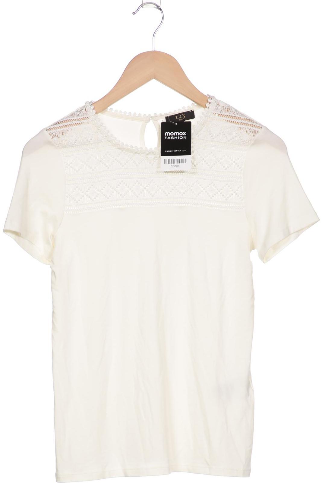 

1 2 3 Paris Damen T-Shirt, cremeweiß