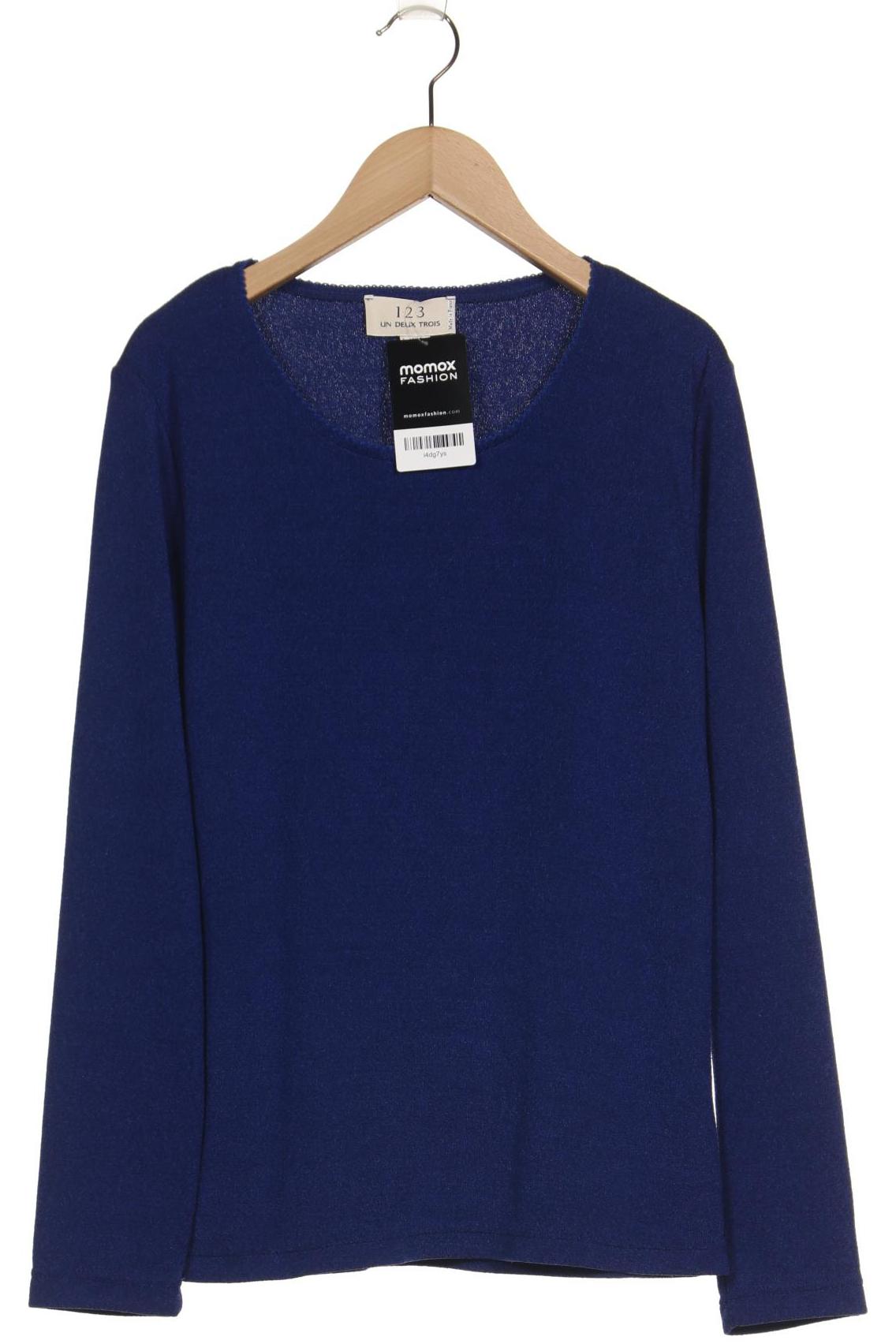 

1 2 3 Paris Damen Pullover, blau, Gr. 38