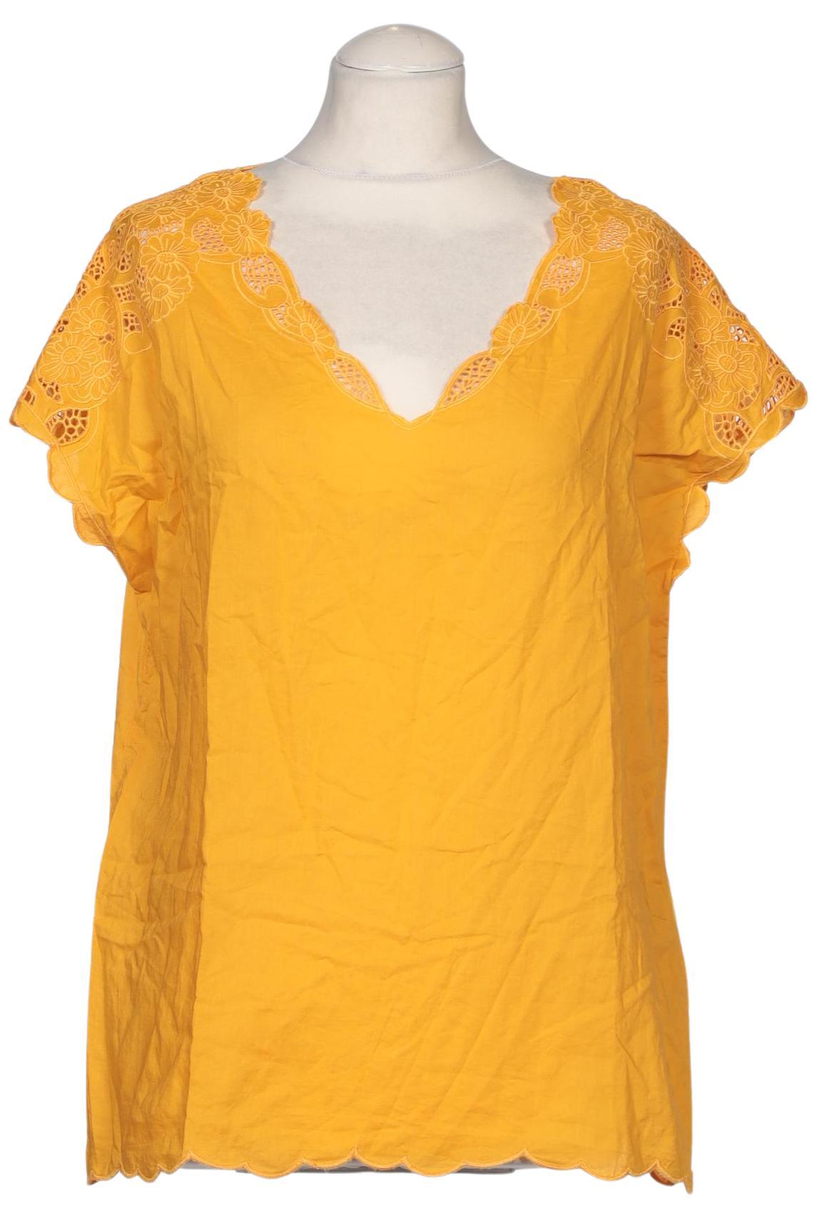 

1 2 3 Paris Damen Bluse, gelb, Gr. 38