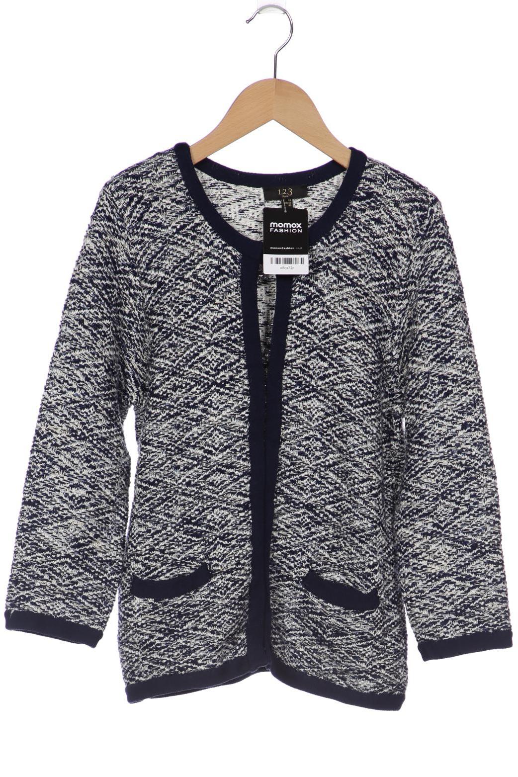 

1 2 3 Paris Damen Strickjacke, marineblau, Gr. 36