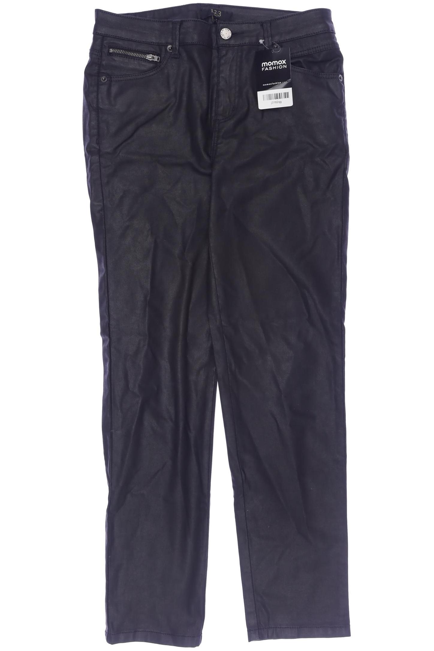 

1 2 3 Paris Damen Stoffhose, schwarz, Gr. 34