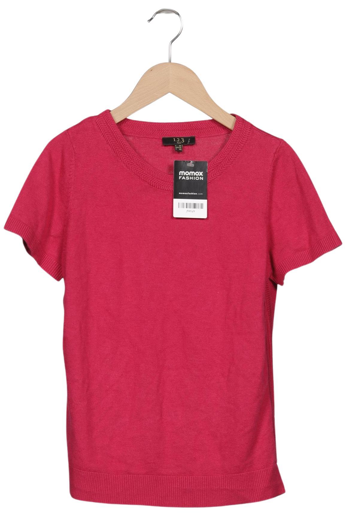 

1 2 3 Paris Damen T-Shirt, pink, Gr. 36