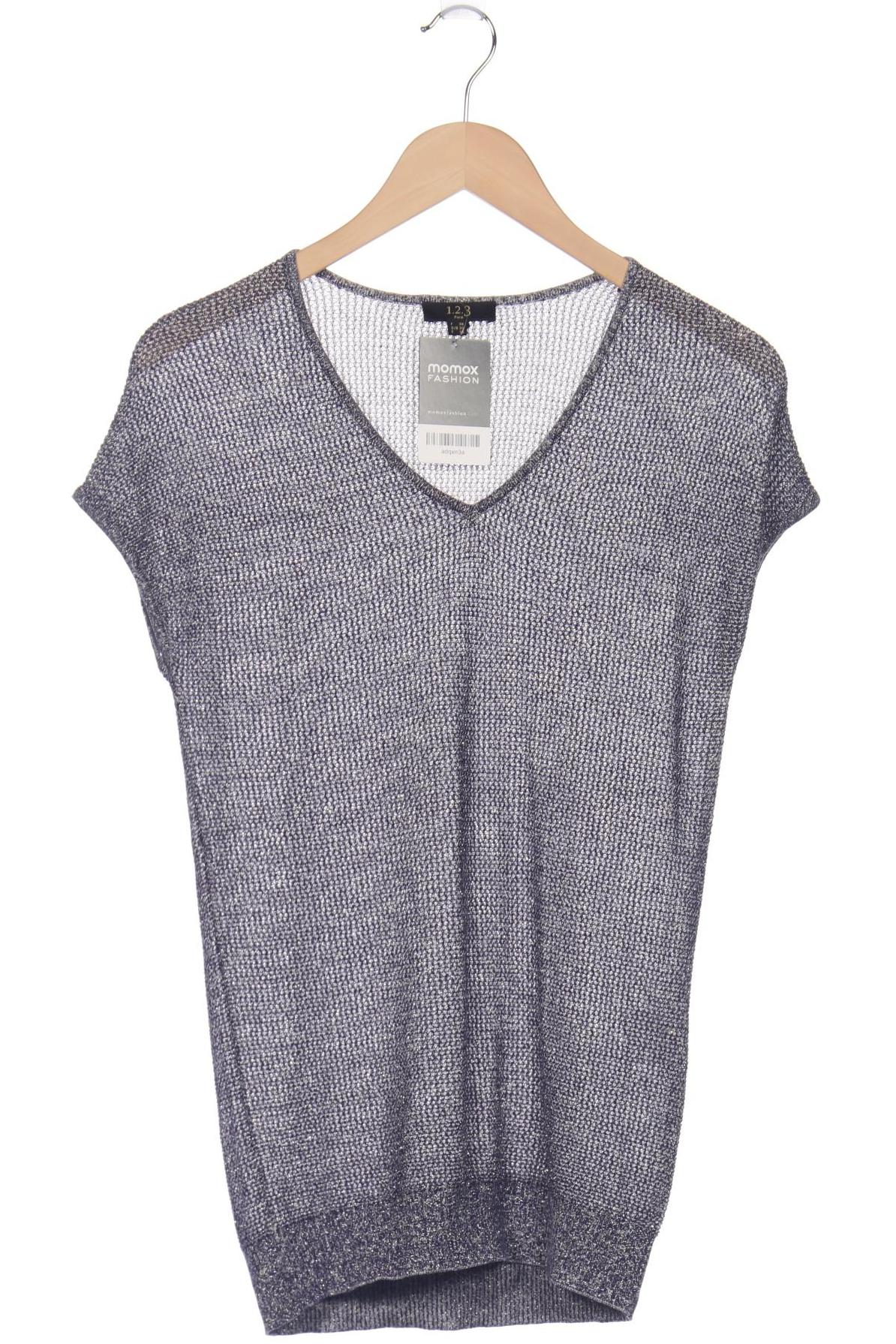 

1 2 3 Paris Damen T-Shirt, marineblau, Gr. 34