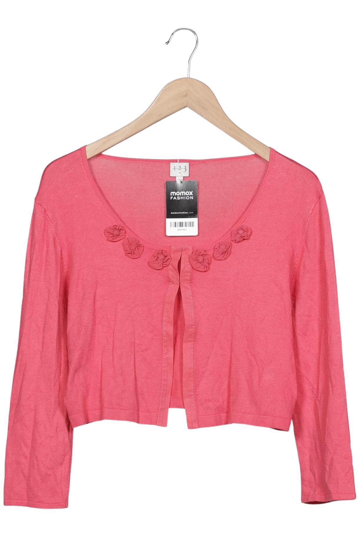 

1 2 3 Paris Damen Strickjacke, pink, Gr. 40