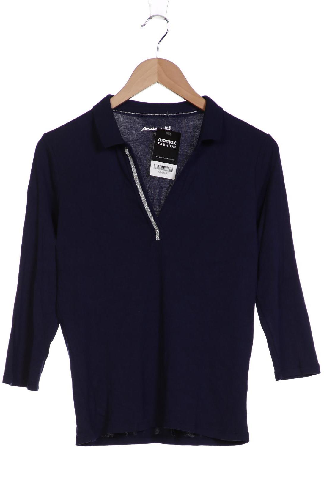 

1 2 3 Paris Damen Langarmshirt, marineblau, Gr. 38