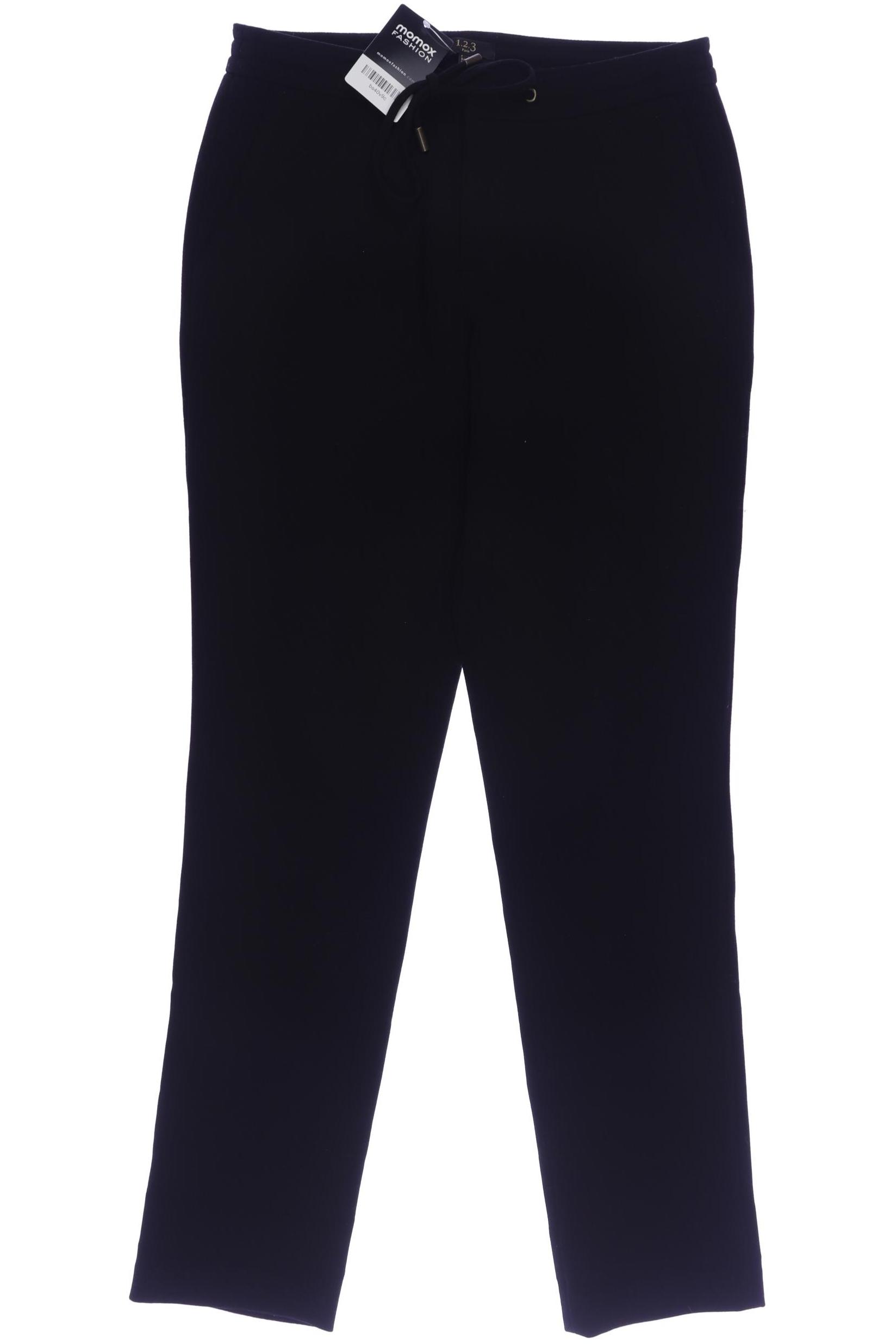 

1 2 3 Paris Damen Stoffhose, schwarz, Gr. 36
