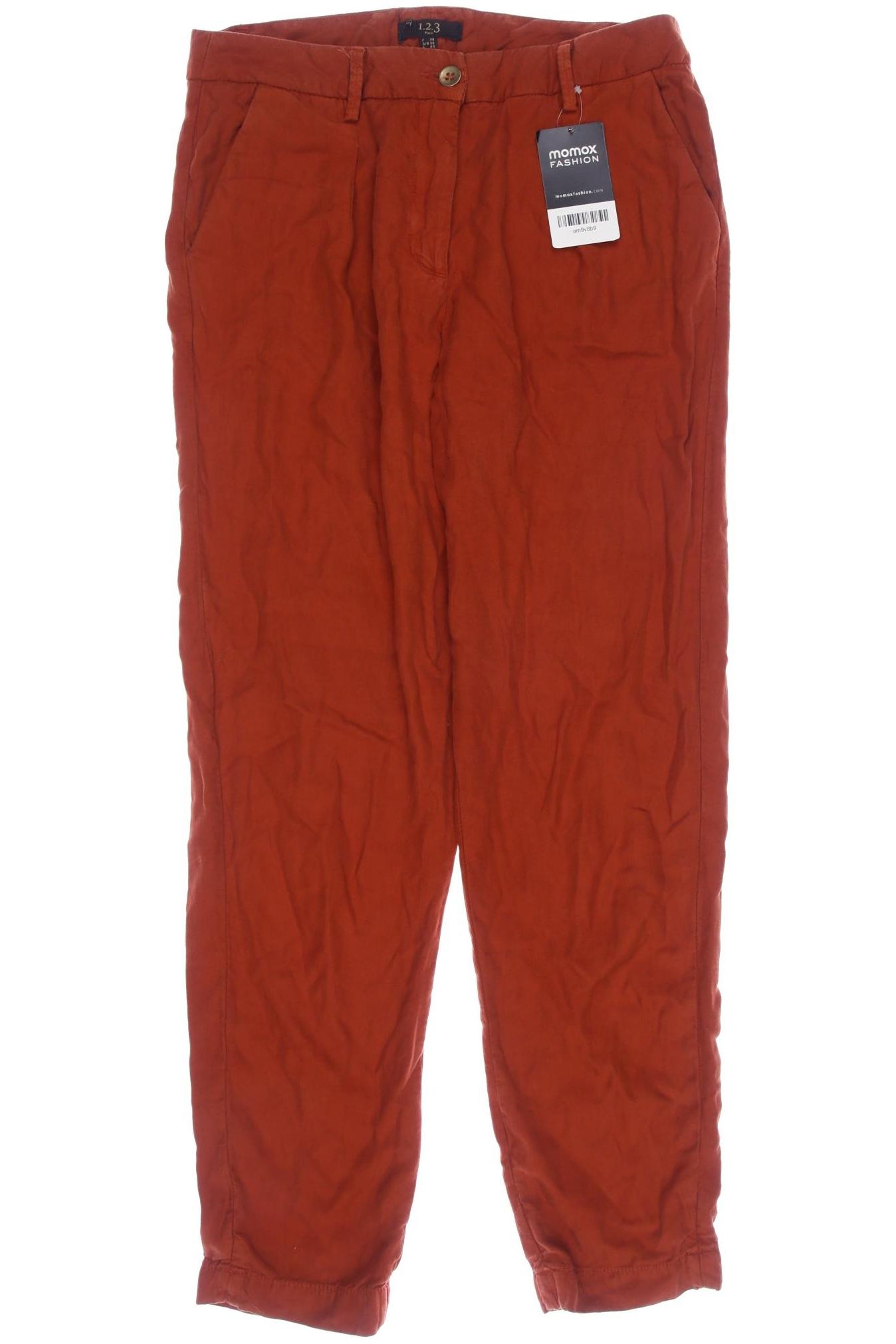 

1 2 3 Paris Damen Stoffhose, orange, Gr. 36