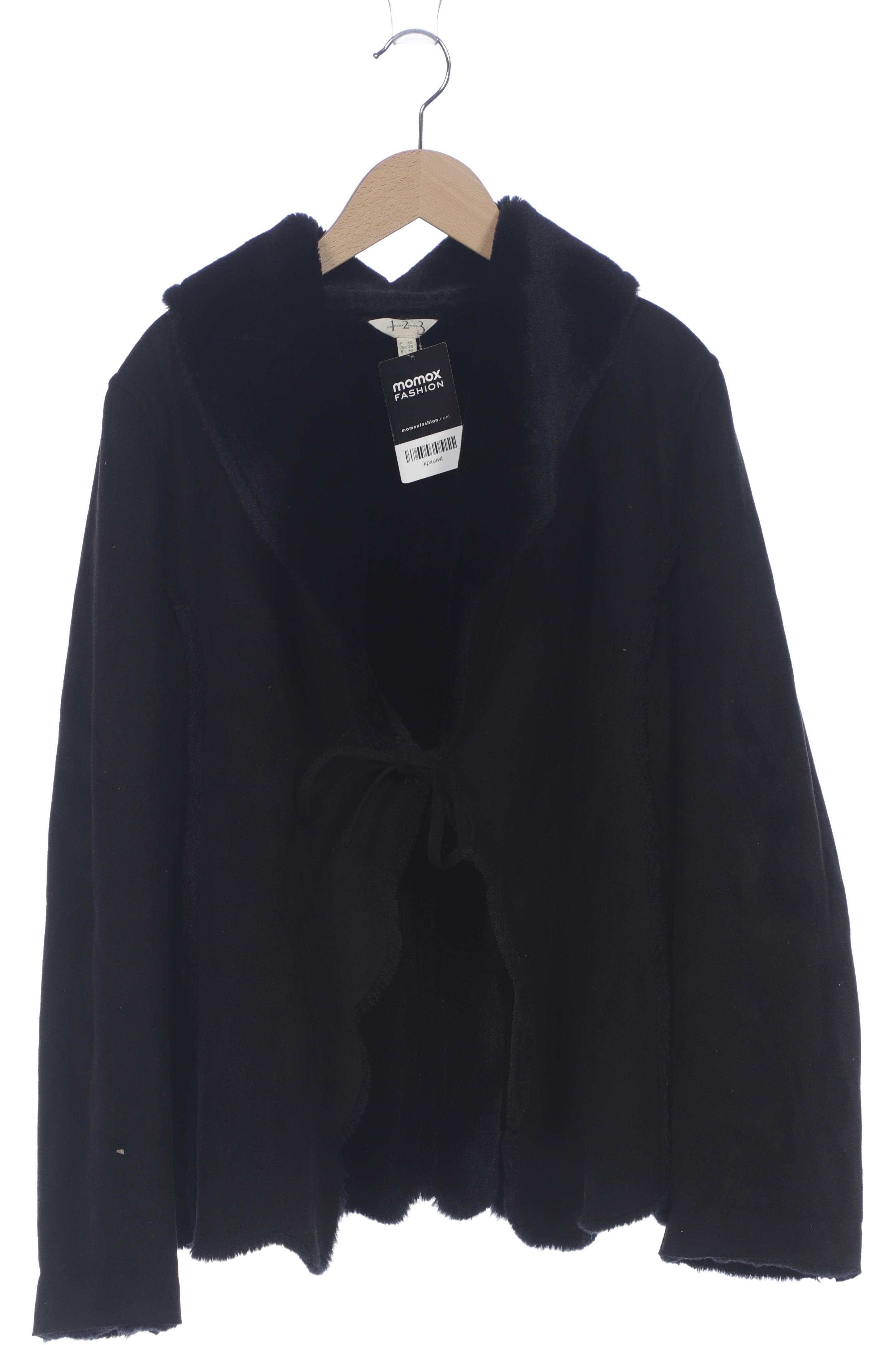 

1 2 3 Paris Damen Jacke, schwarz, Gr. 38