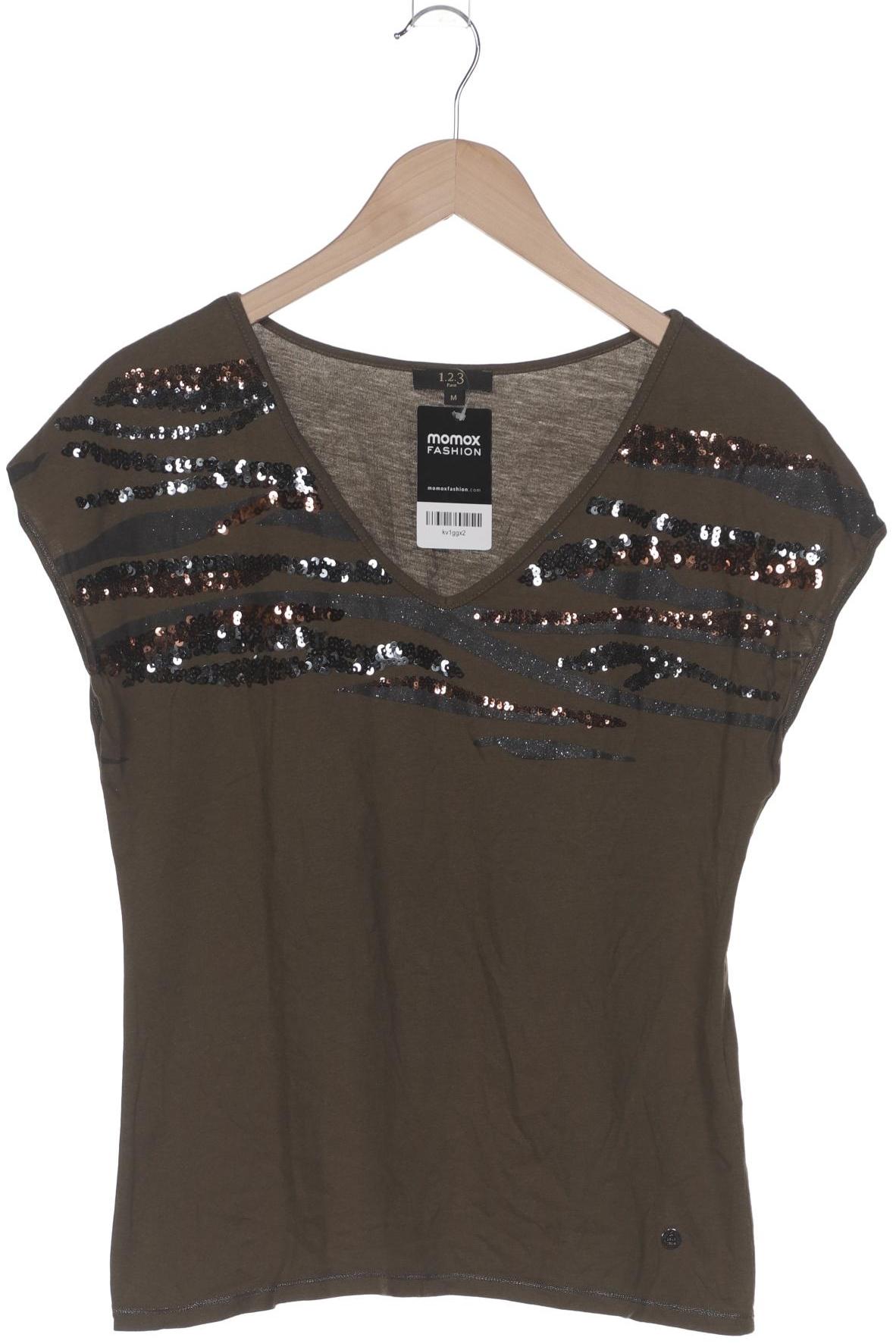 

1 2 3 Paris Damen T-Shirt, grün, Gr. 38