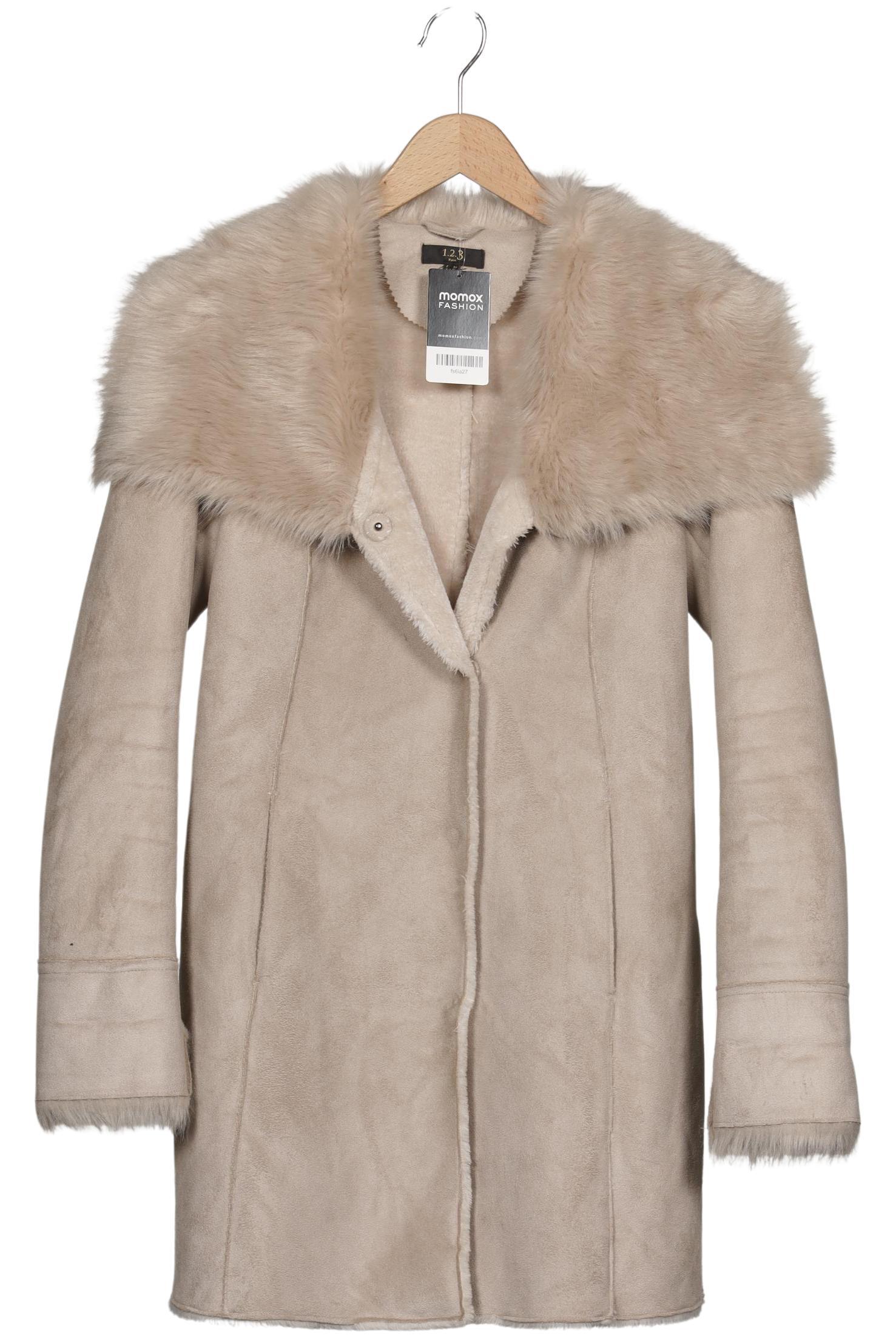 

1 2 3 Paris Damen Mantel, beige, Gr. 34