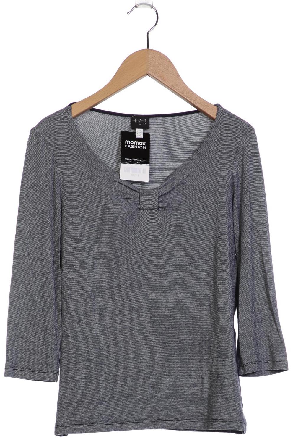 

1 2 3 Paris Damen Langarmshirt, marineblau, Gr. 36