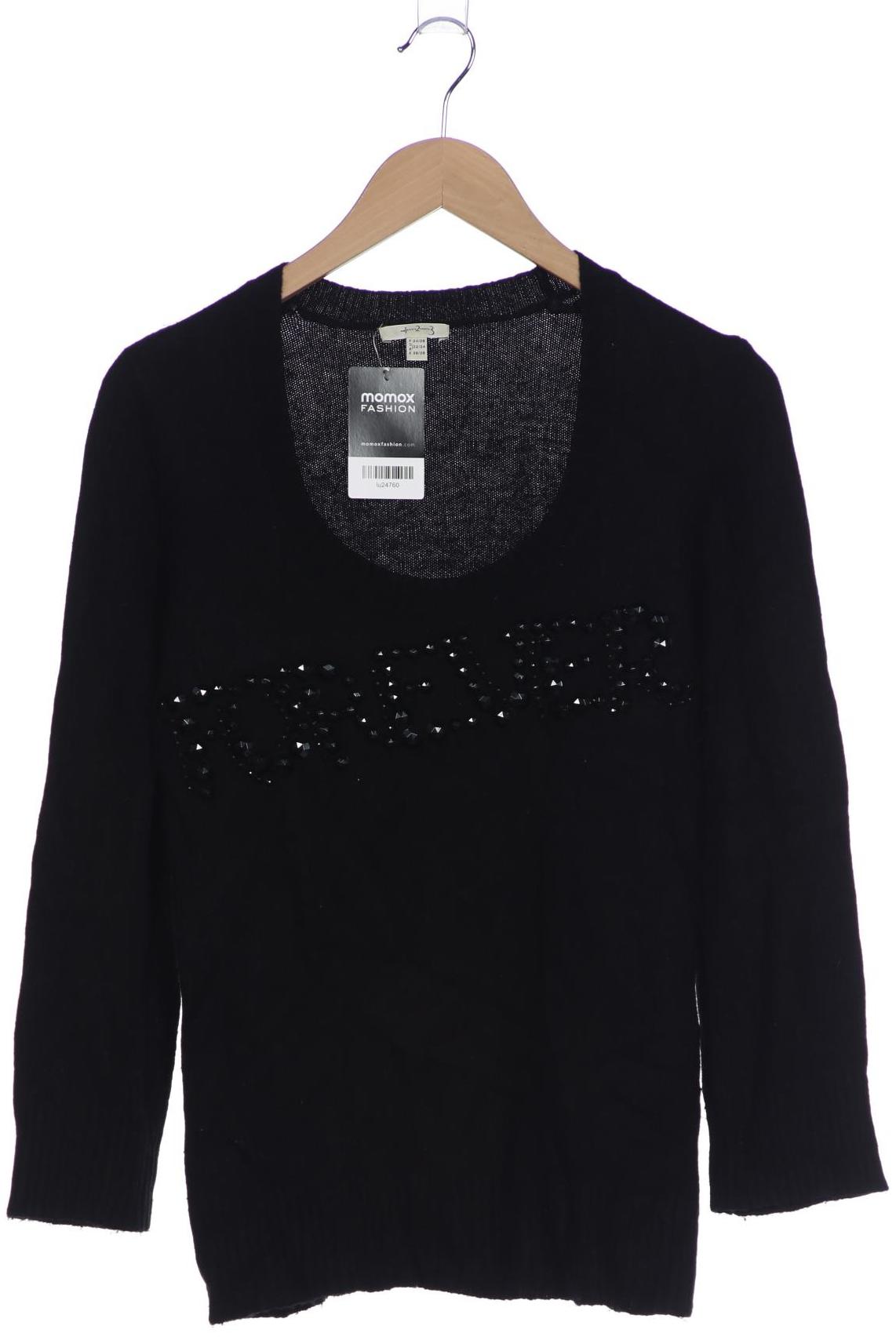 

1 2 3 Paris Damen Pullover, schwarz, Gr. 32