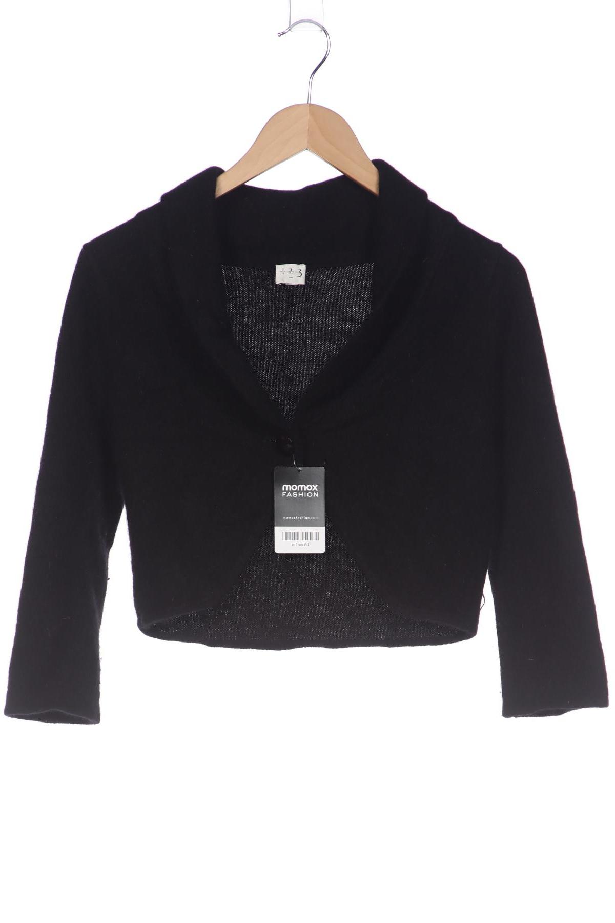 

1 2 3 Paris Damen Strickjacke, schwarz, Gr. 38