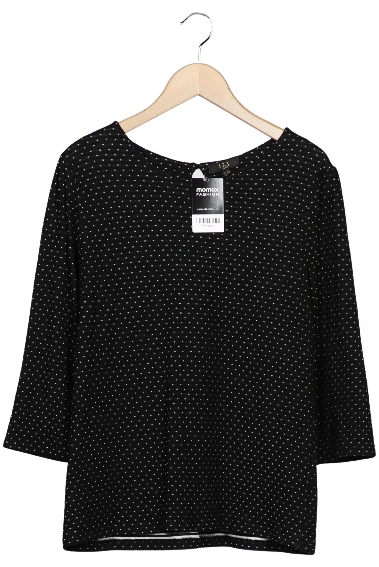 

1 2 3 Paris Damen Pullover, schwarz, Gr. 42