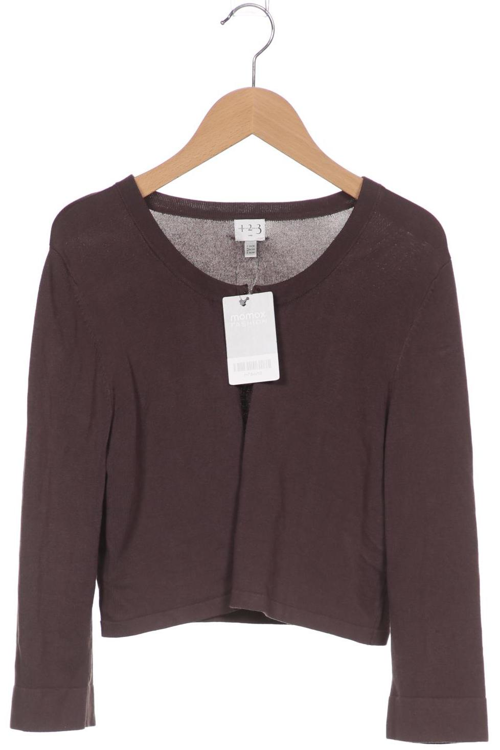 

1 2 3 Paris Damen Strickjacke, grau, Gr. 32