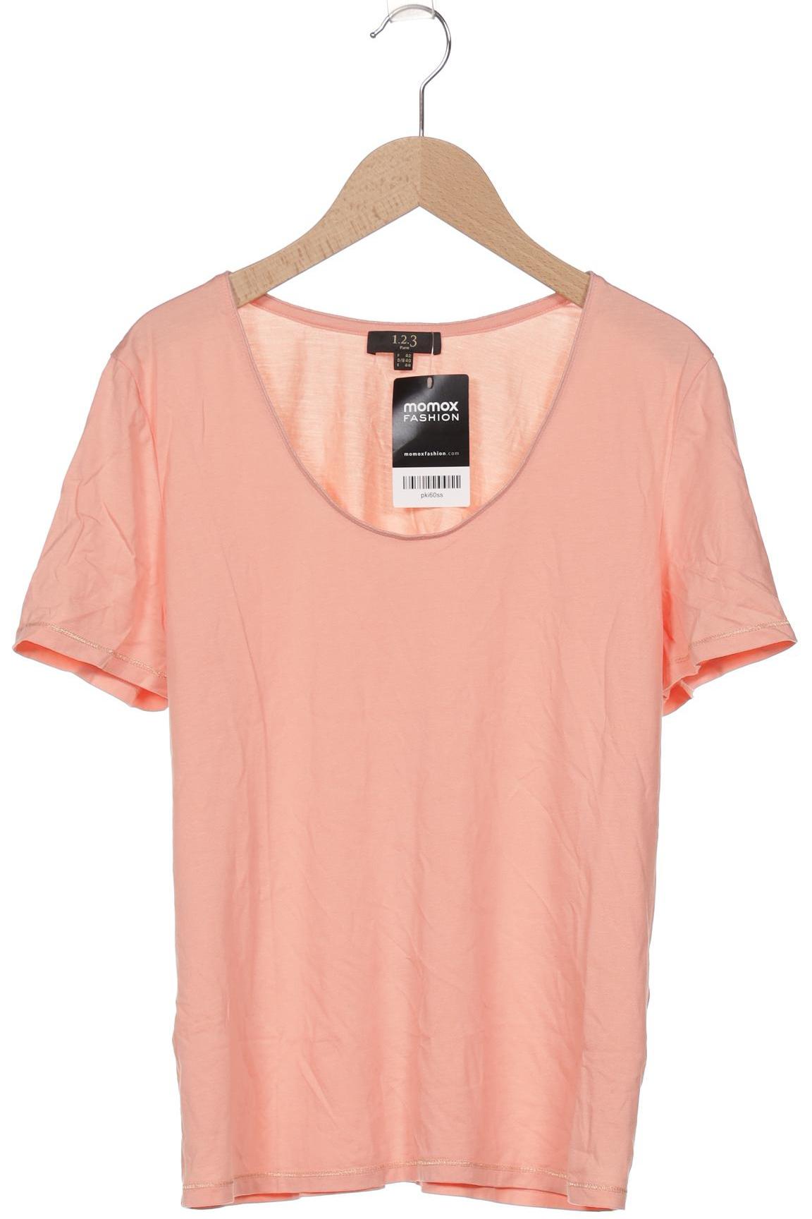 

1 2 3 Paris Damen T-Shirt, pink, Gr. 40