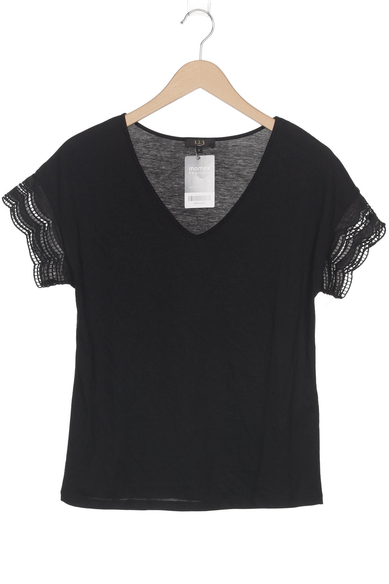 

1 2 3 Paris Damen T-Shirt, schwarz, Gr. 36