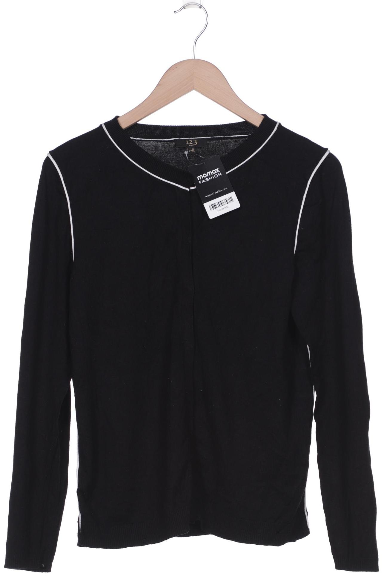 

1 2 3 Paris Damen Strickjacke, schwarz