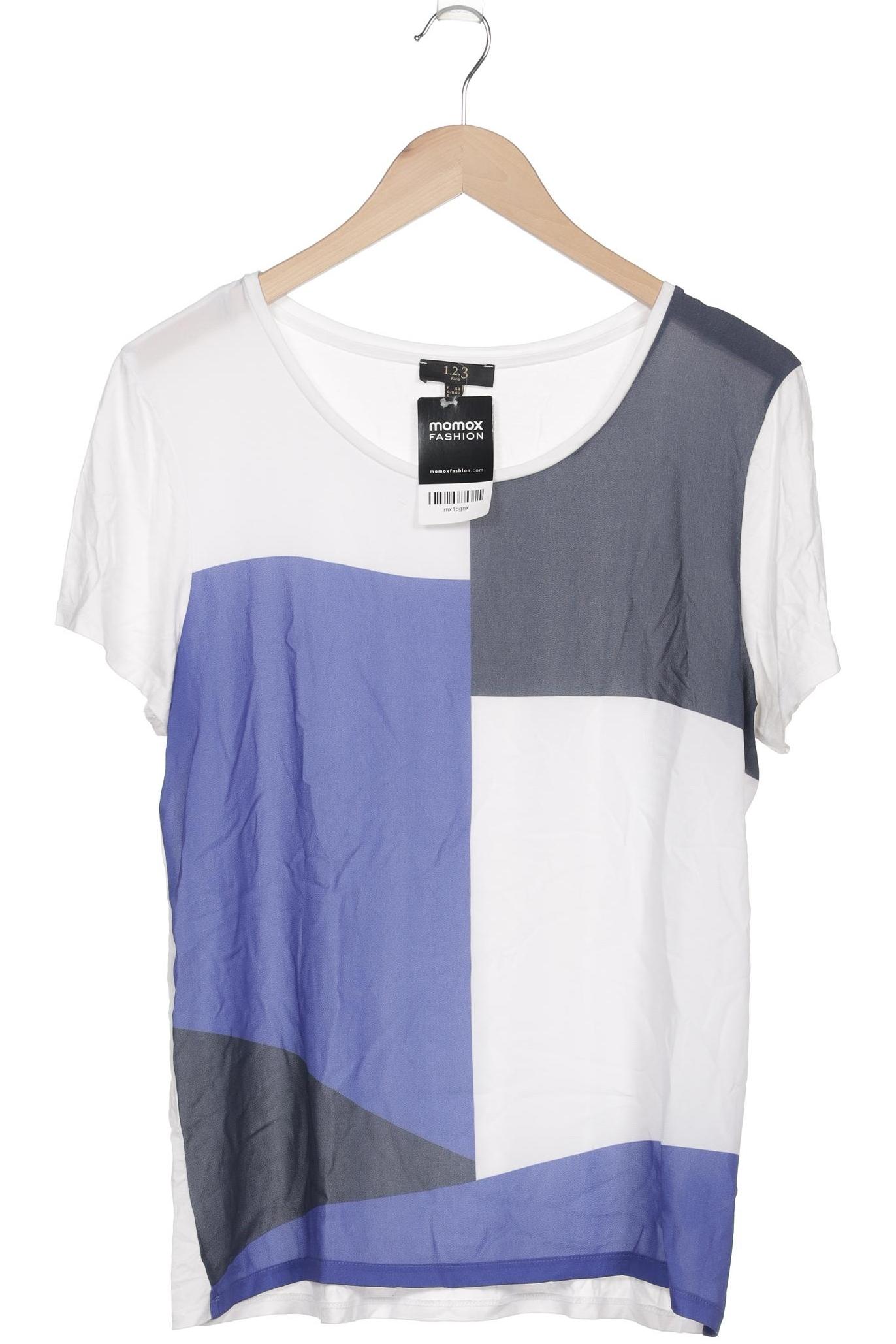 

1 2 3 Paris Damen T-Shirt, weiß, Gr. 42