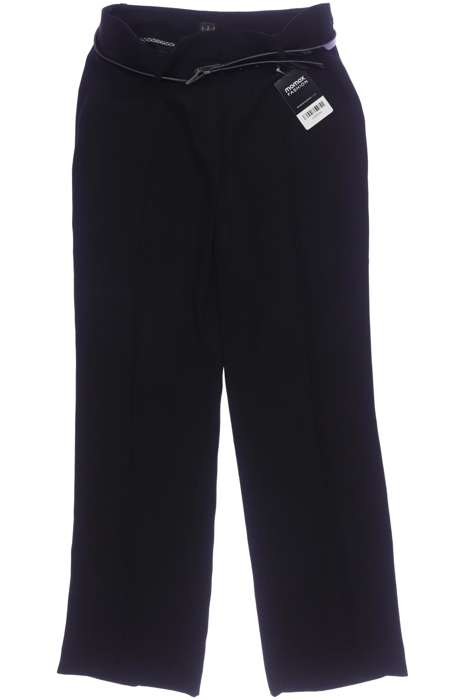 

1 2 3 Paris Damen Stoffhose, schwarz, Gr. 36