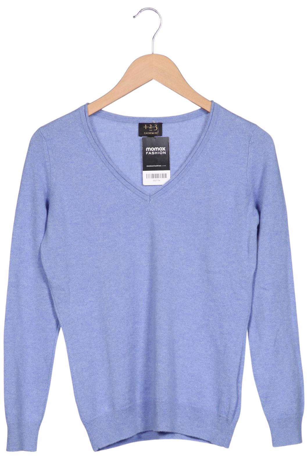 

1 2 3 Paris Damen Pullover, hellblau, Gr. 34