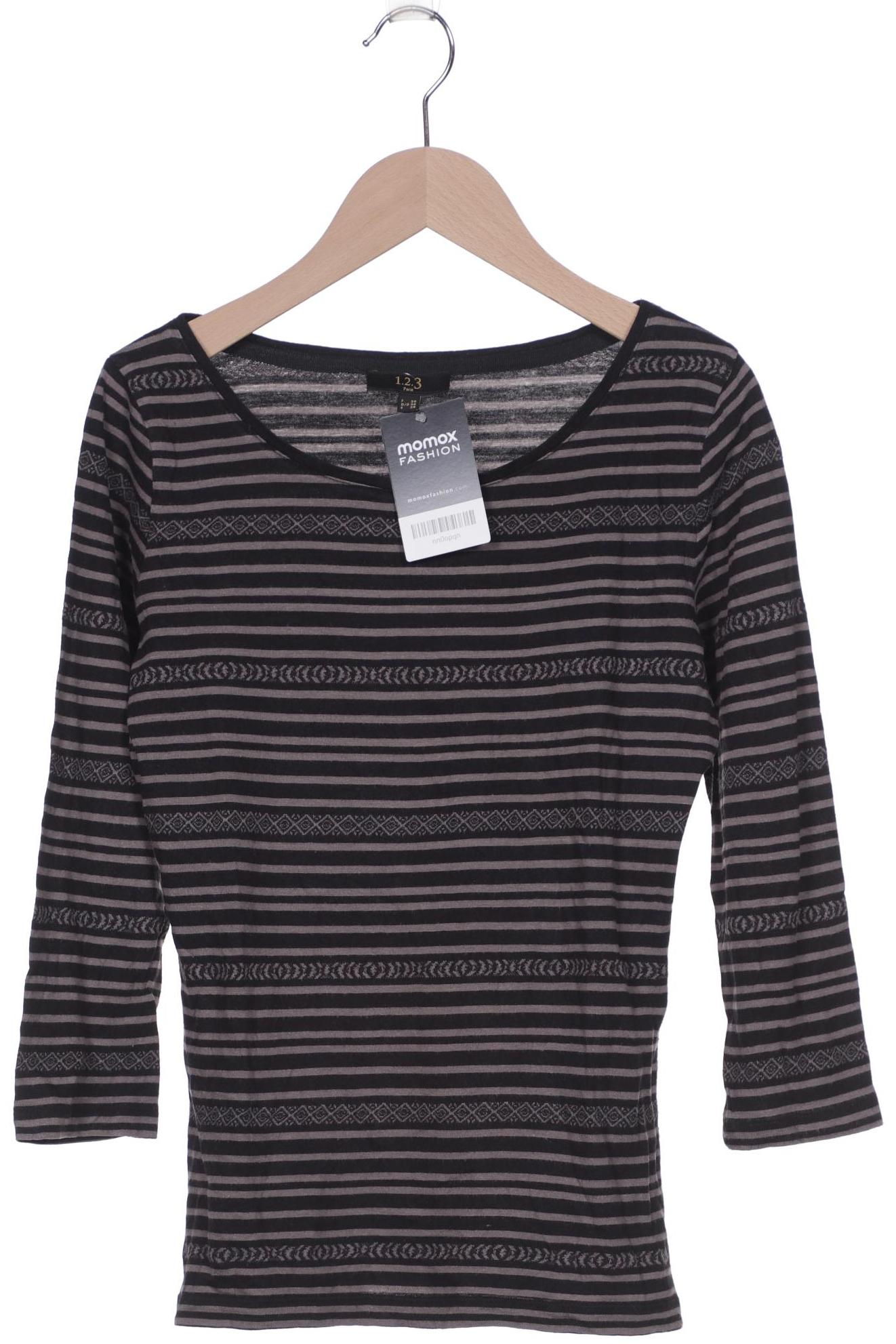 

1 2 3 Paris Damen Langarmshirt, schwarz