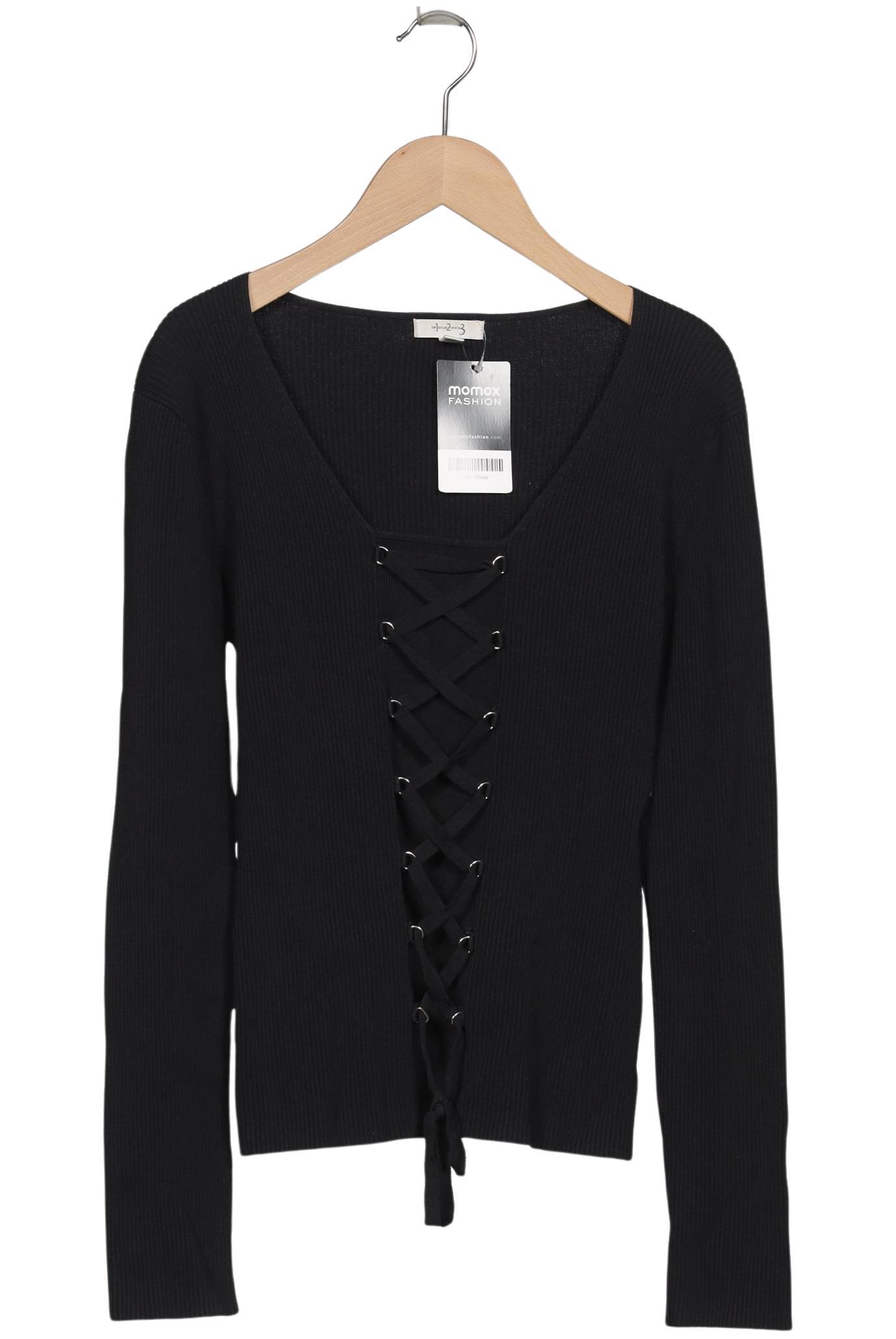 

1 2 3 Paris Damen Pullover, schwarz, Gr. 36
