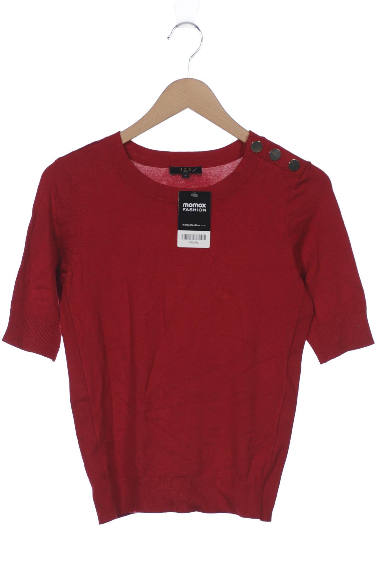 

1 2 3 Paris Damen Pullover, rot, Gr. 36