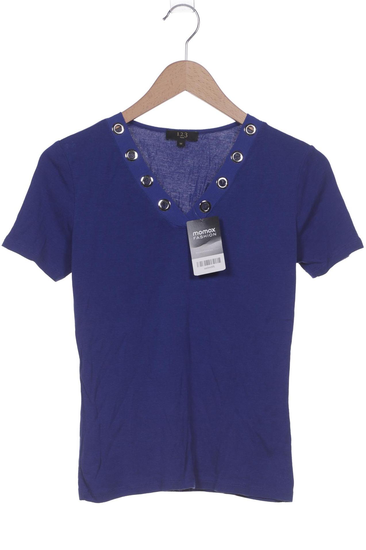 

1 2 3 Paris Damen T-Shirt, blau, Gr. 38