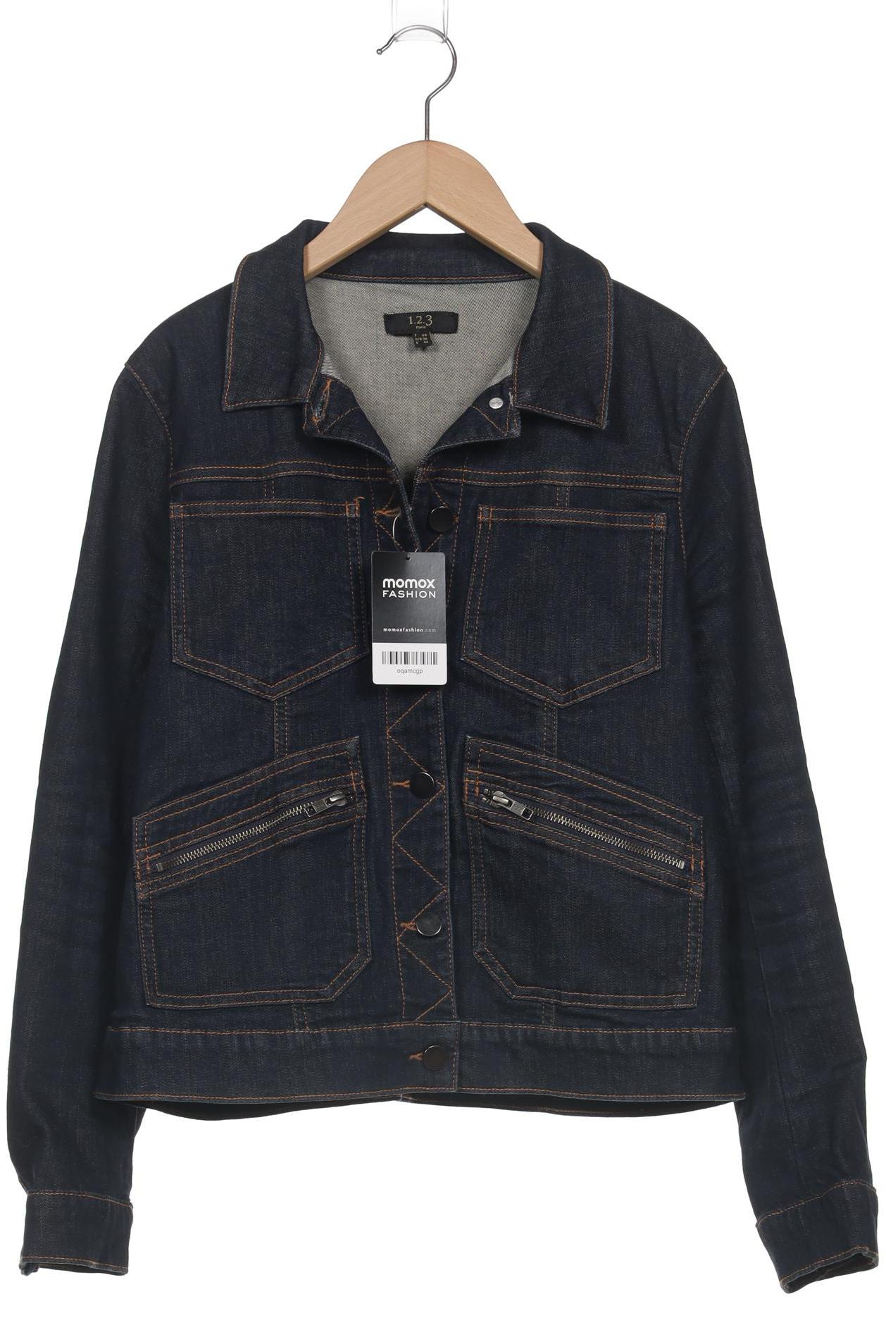 

1 2 3 Paris Damen Jacke, marineblau, Gr. 38