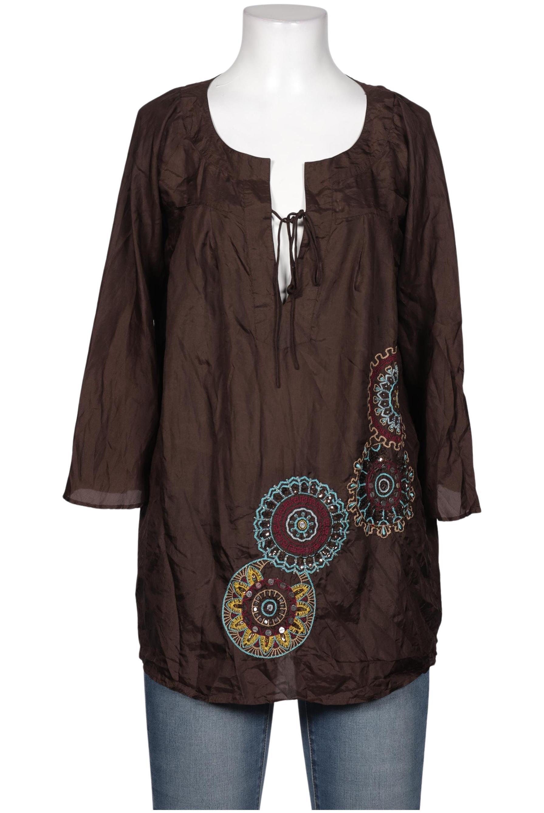 

1 2 3 Paris Damen Bluse, braun, Gr. 34