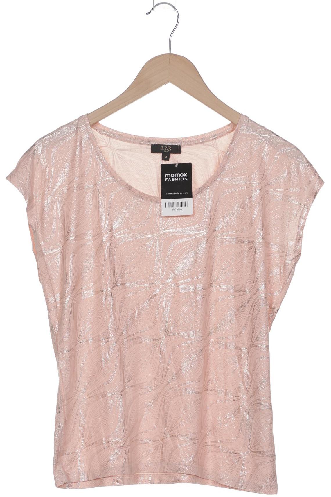 

1 2 3 Paris Damen T-Shirt, pink, Gr. 38