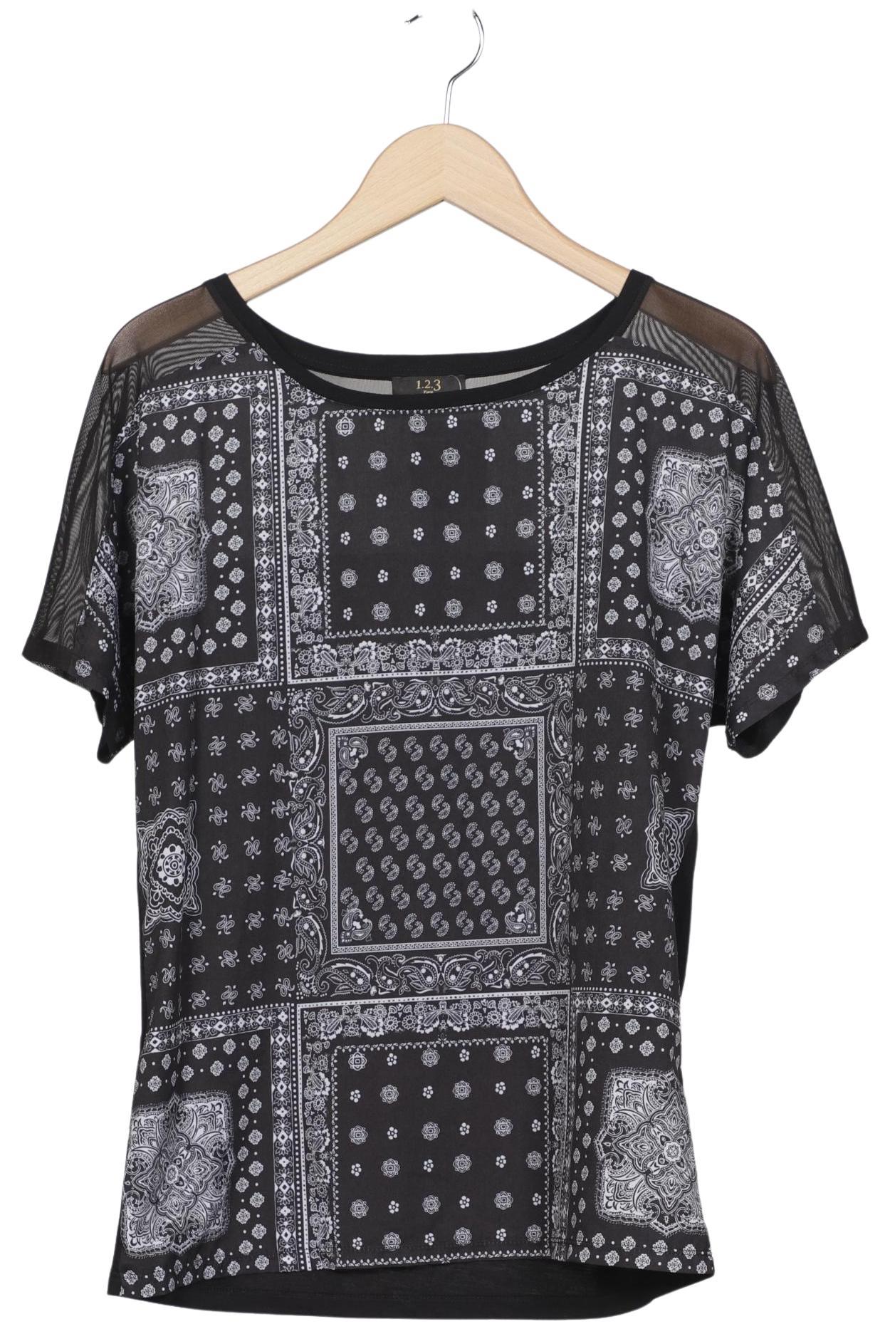 

1 2 3 Paris Damen T-Shirt, schwarz, Gr. 38